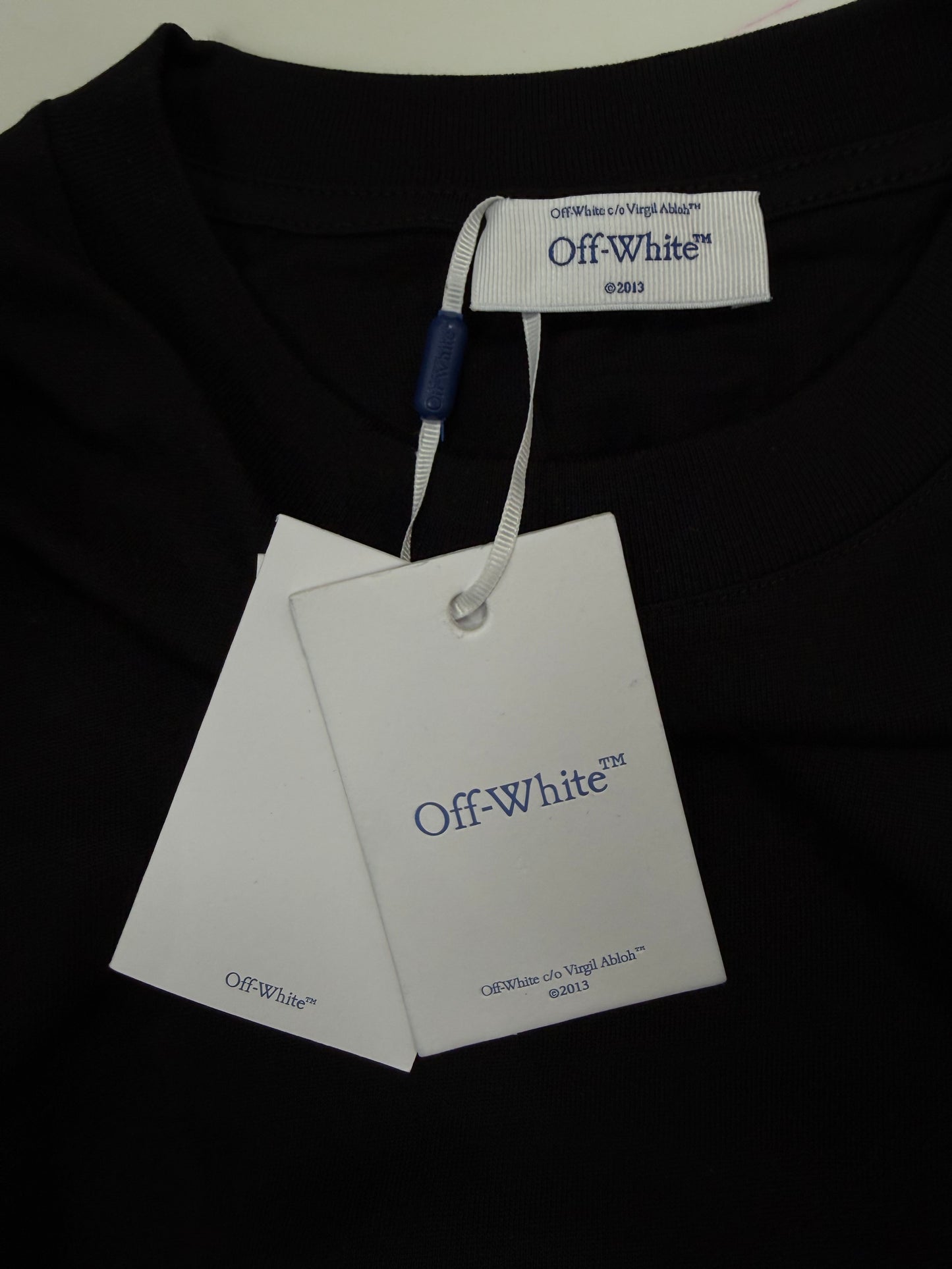 OFF WHITE T-Shirt OFF Logo Tee nera