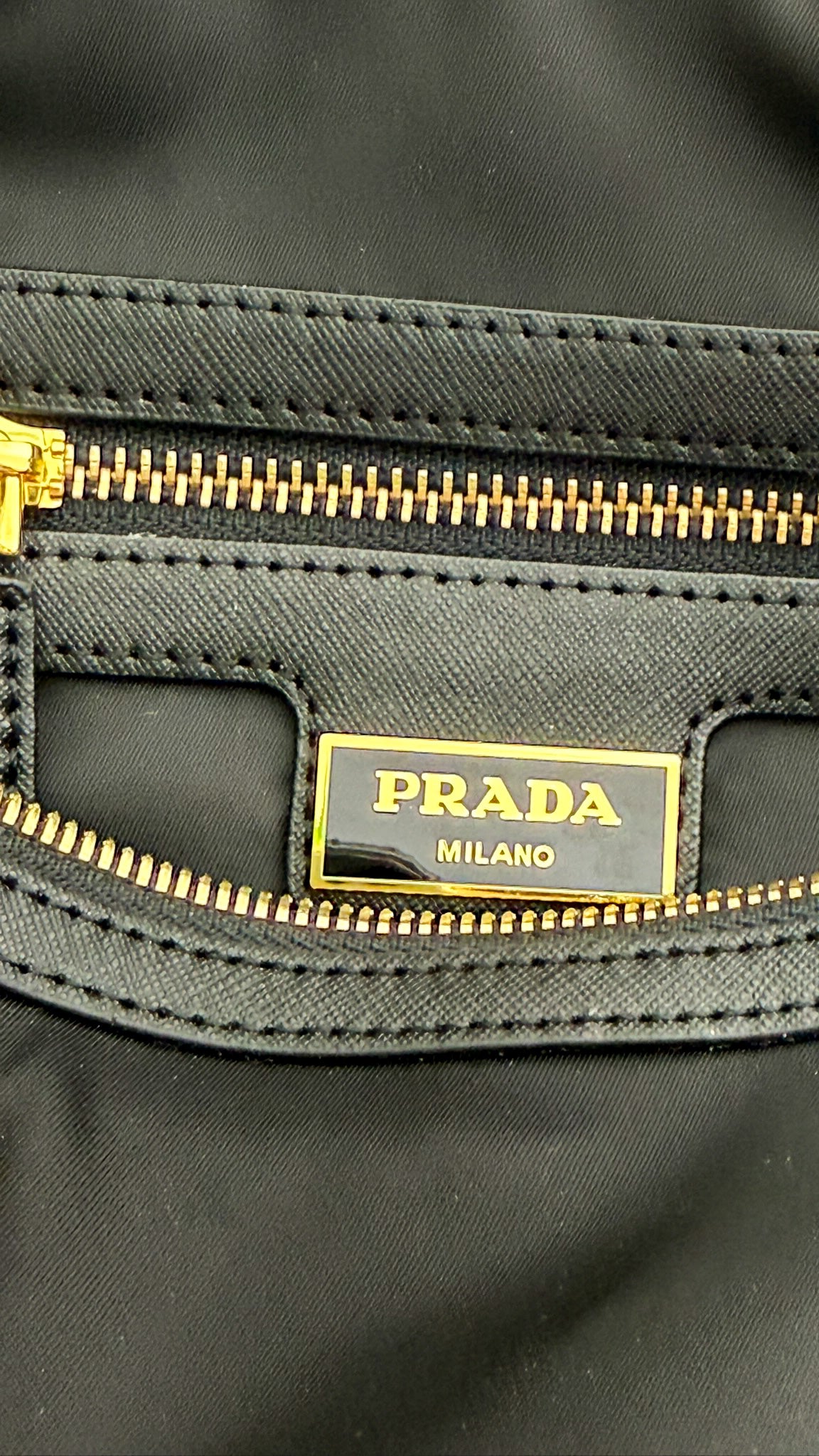 PRADA Borsone nero