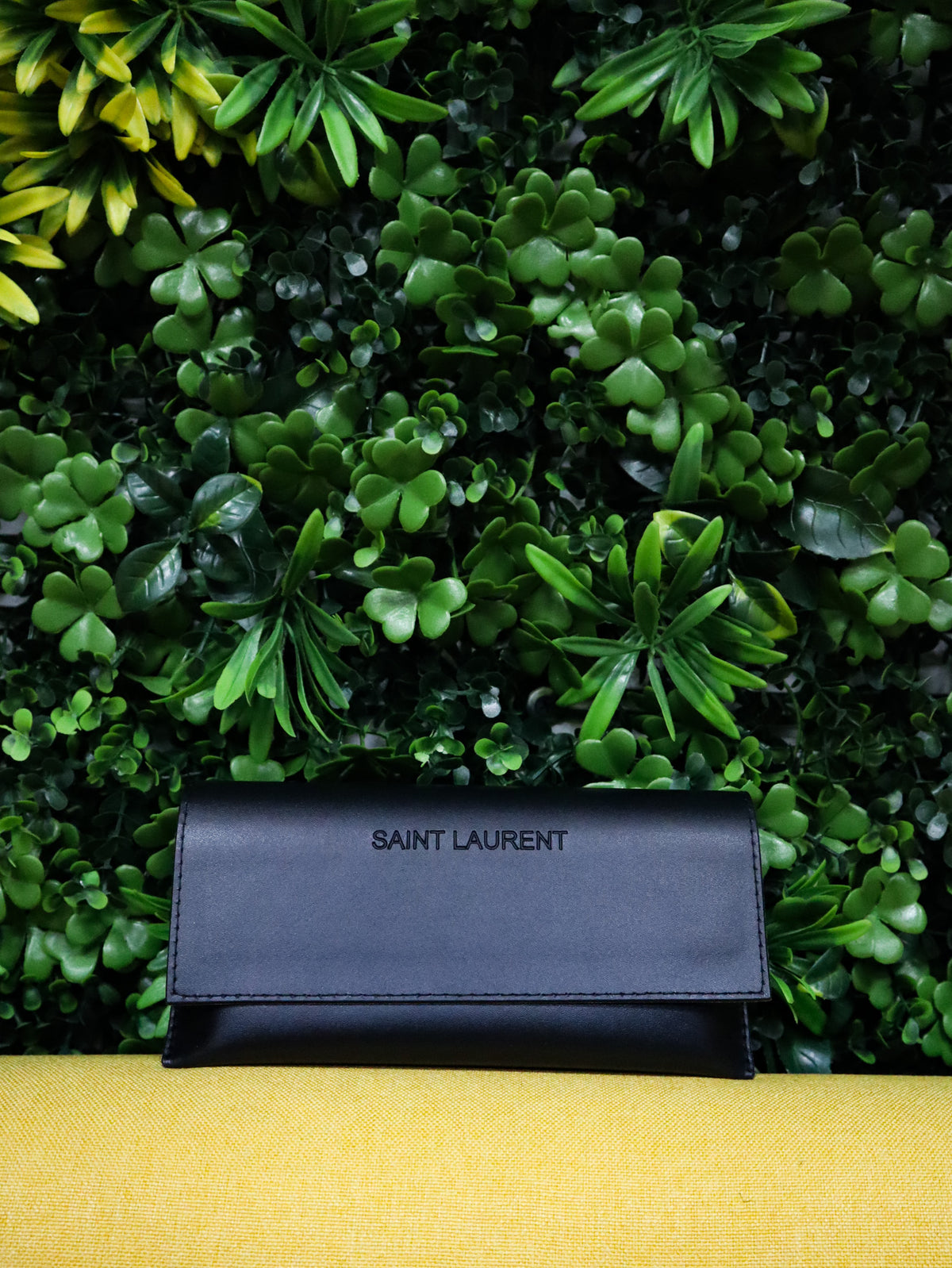 SAINT LAURENT Occhiali vista cat-eye neri