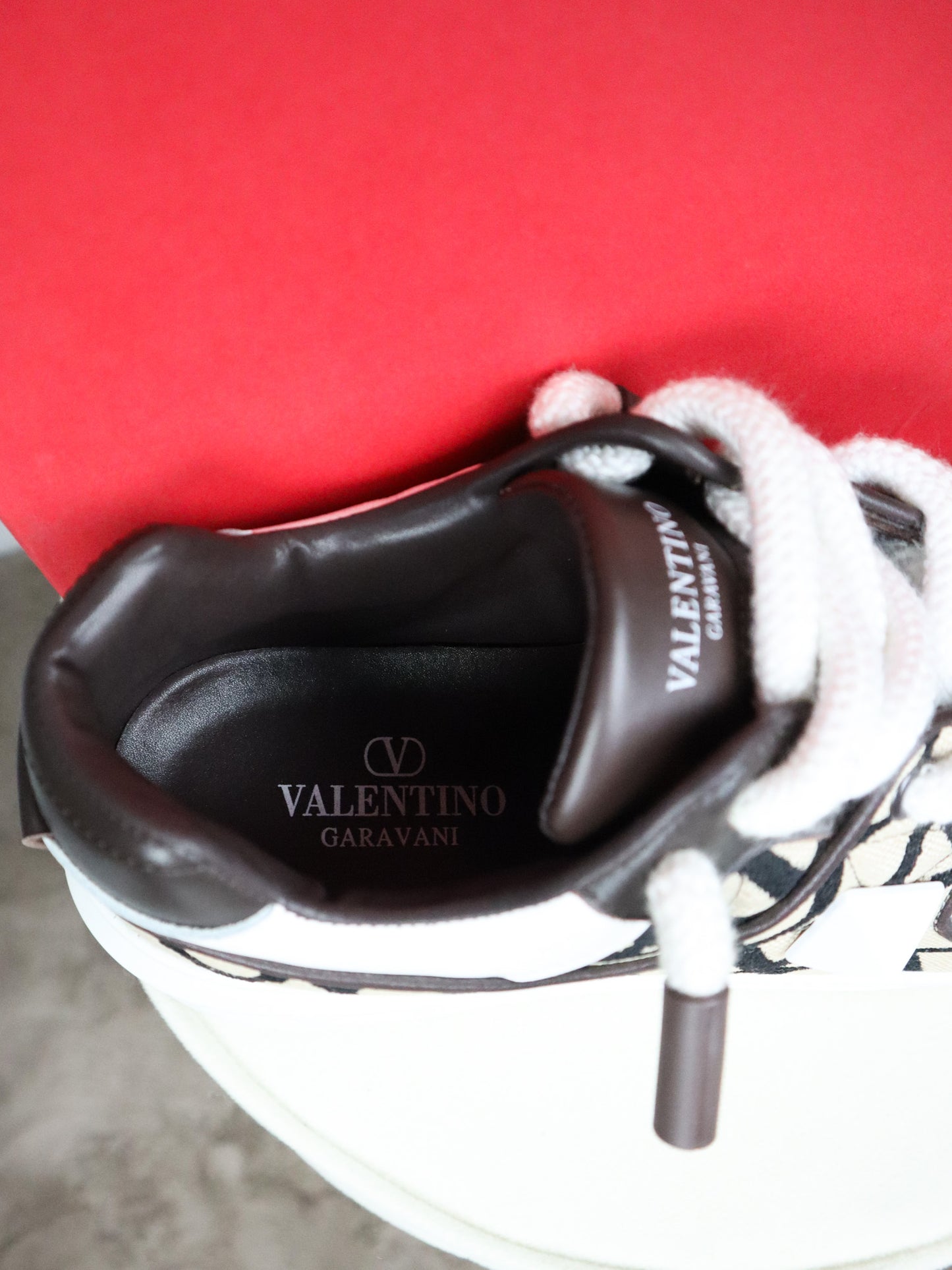 VALENTINO Sneakers combinate One Stud XL beige