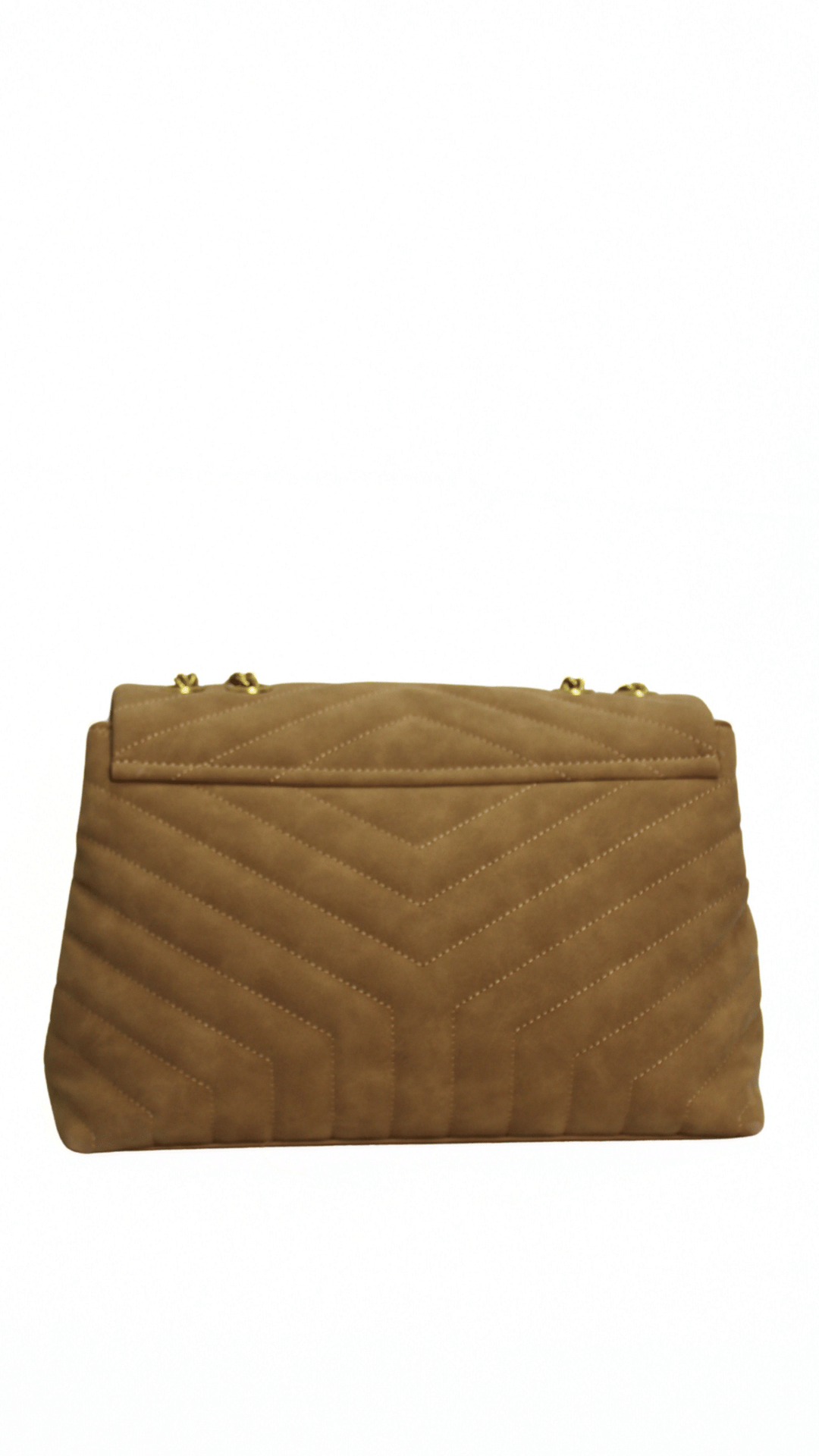 YSL LouLou scamosciata marrone