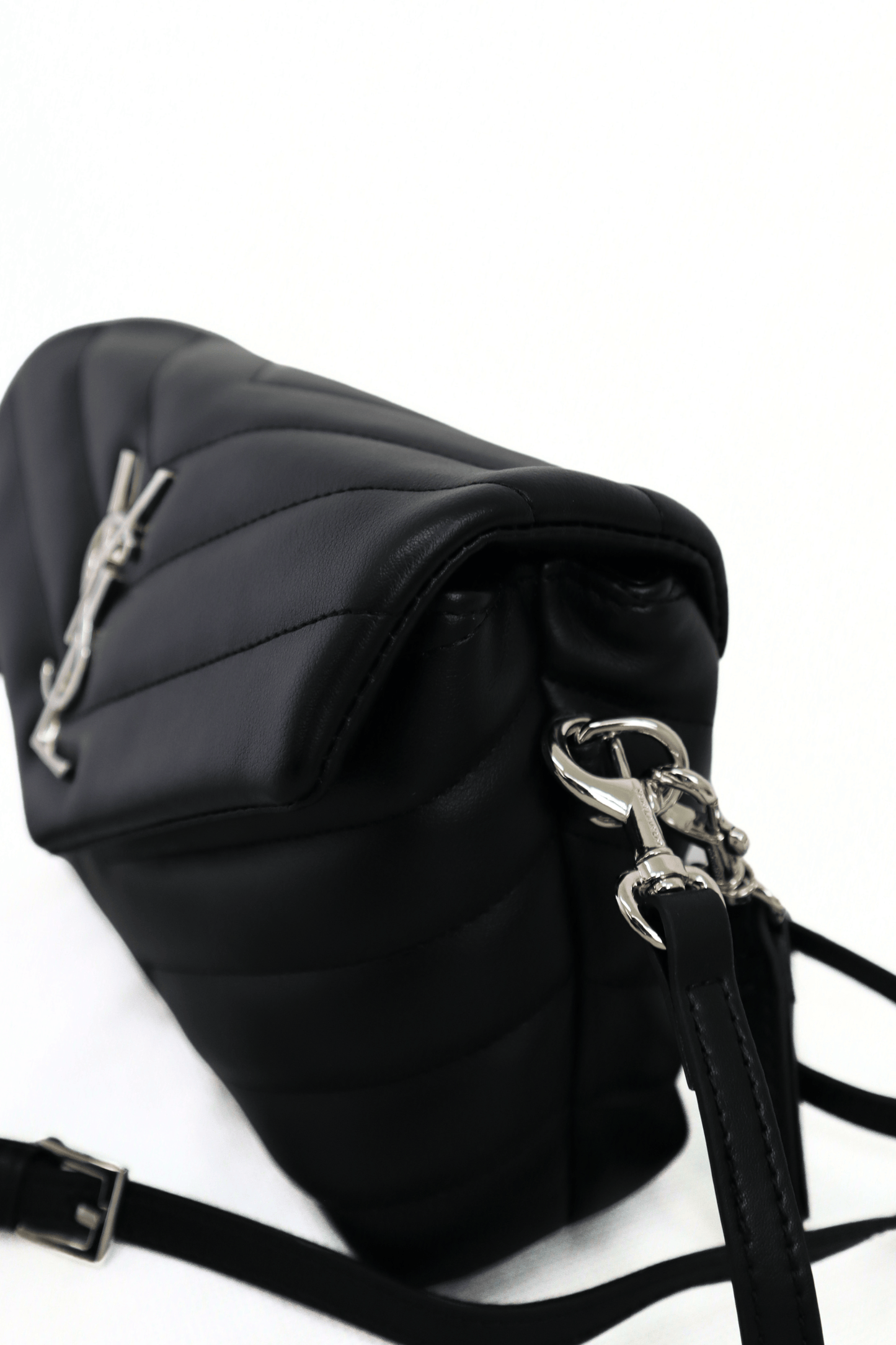 YSL Loulou toy argentata