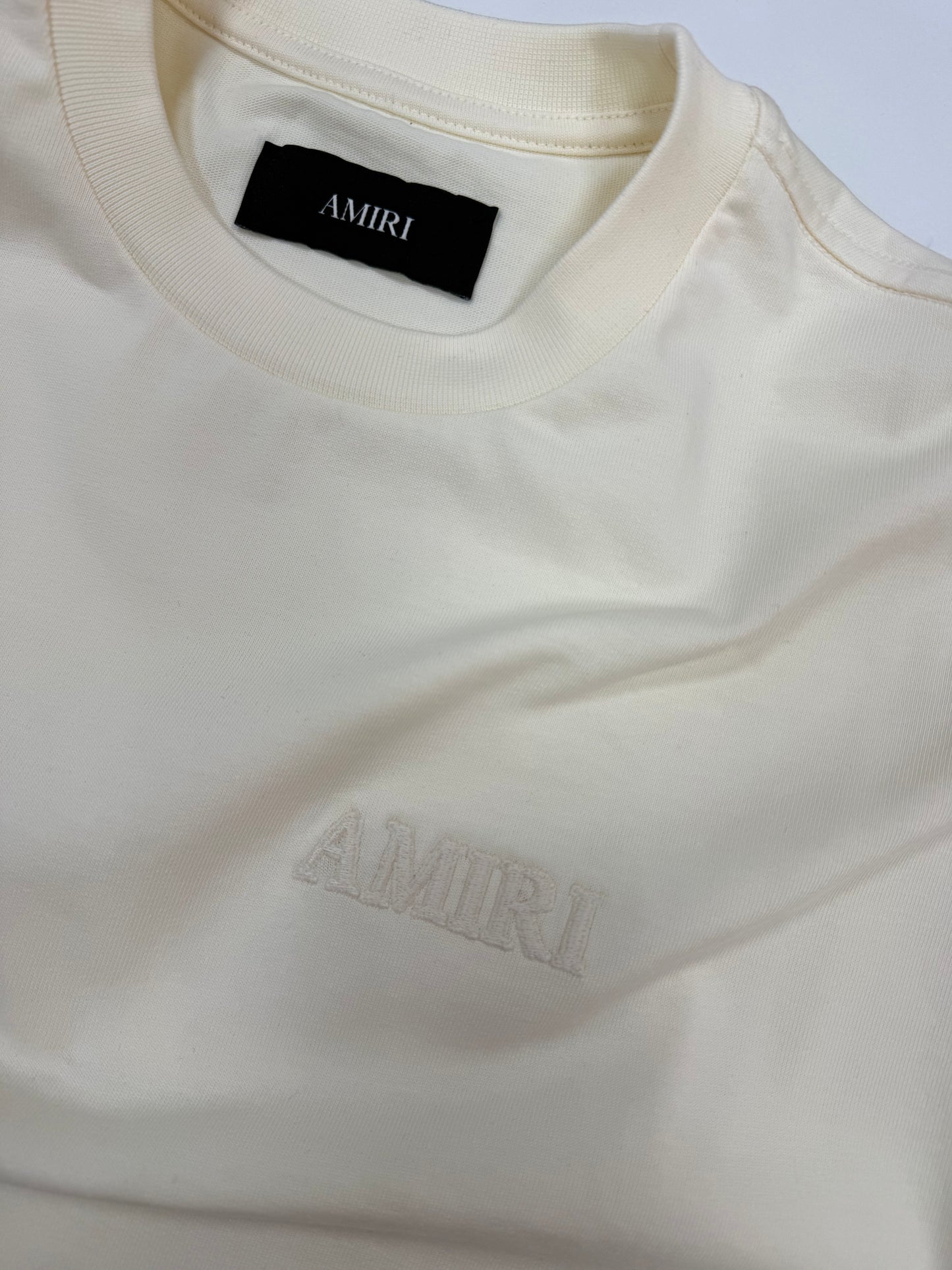 AMIRI Signature Back Logo Cream