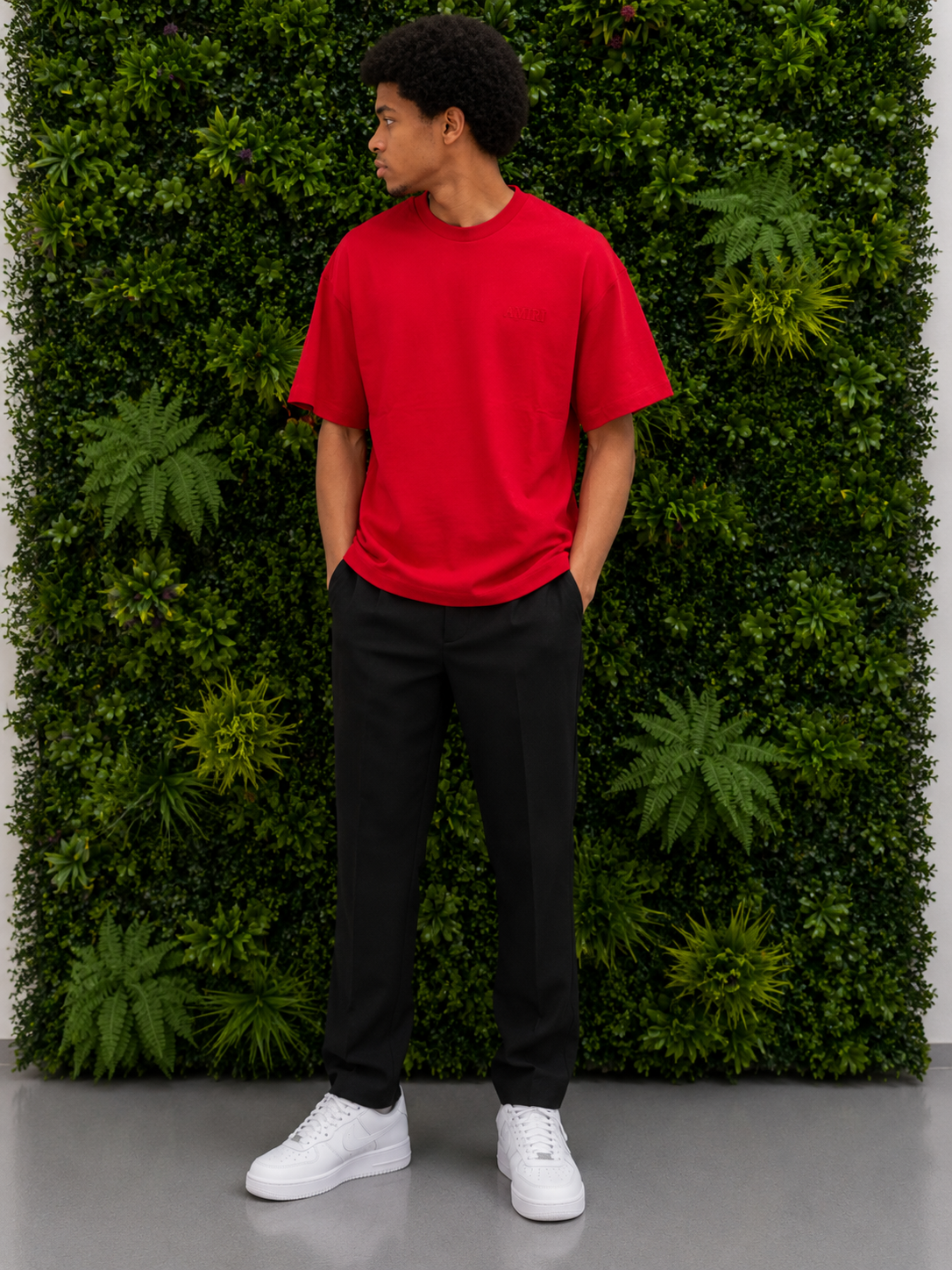 AMIRI Signature Back Logo Red