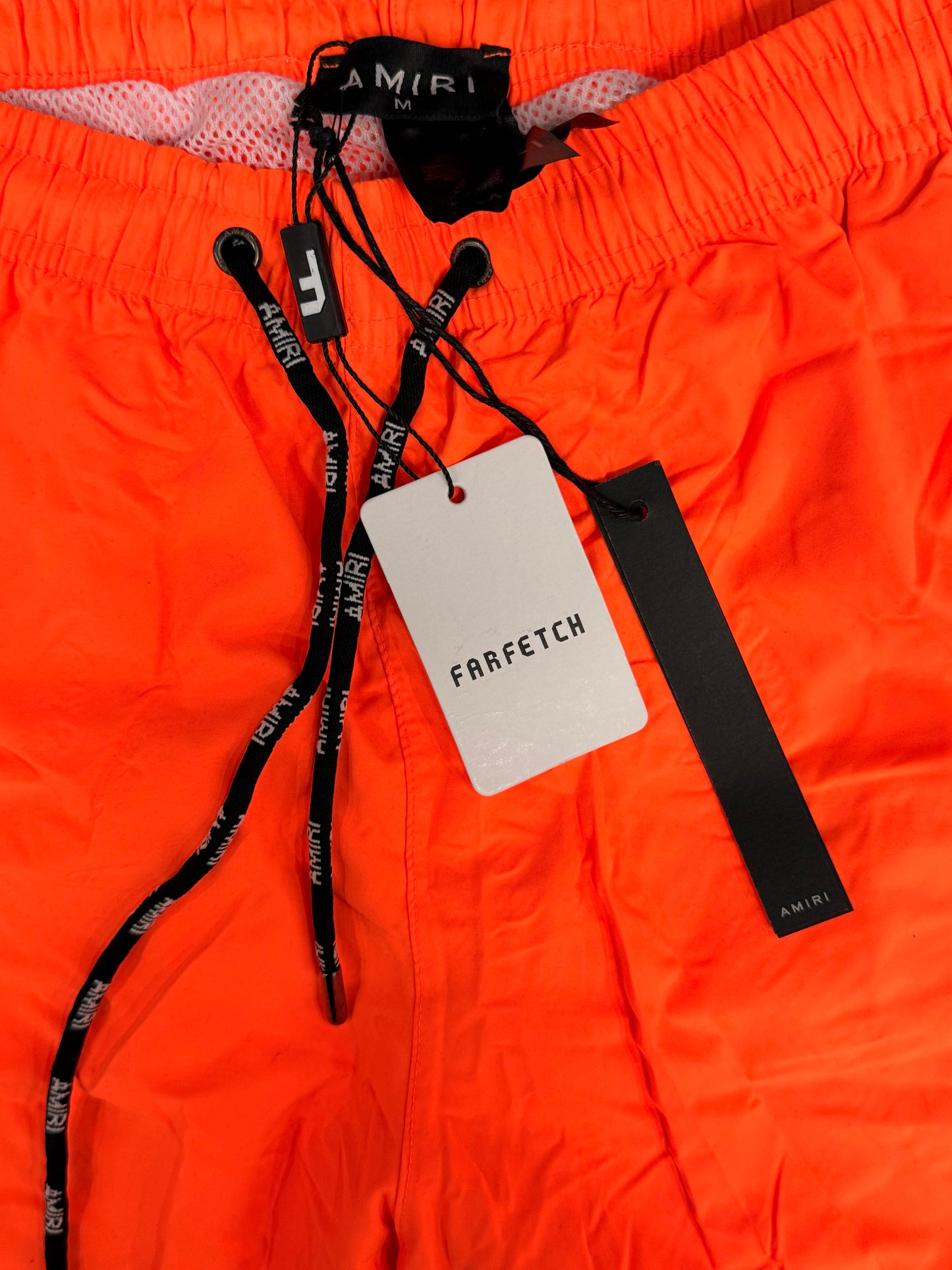 AMIRI Swim Shorts Logo Orange