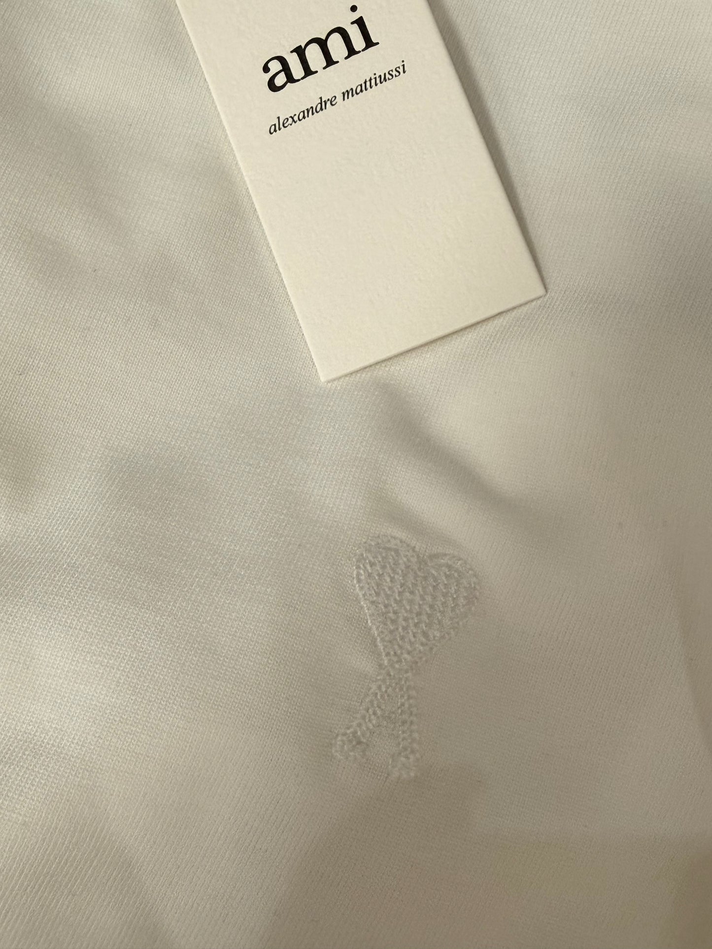 AMI PARIS Tonal Logo T-Shirt
