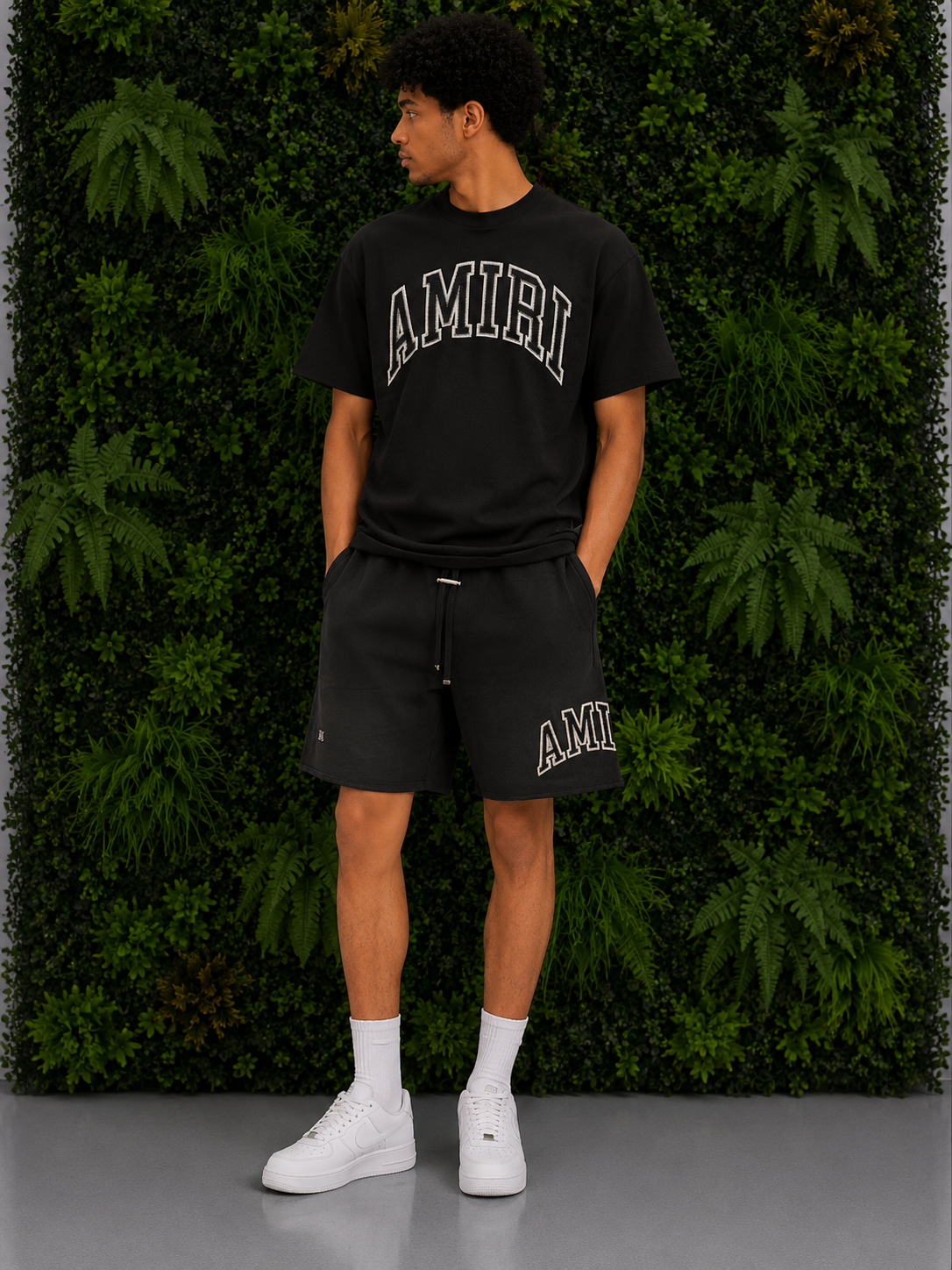 AMIRI Co-ord Logo Black