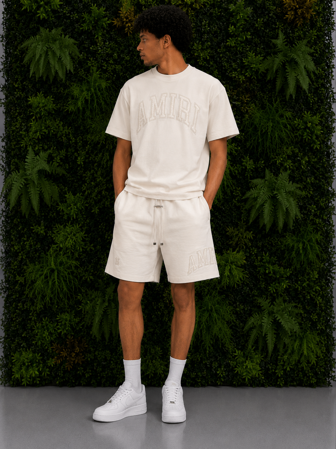 AMIRI Co-ord Logo White