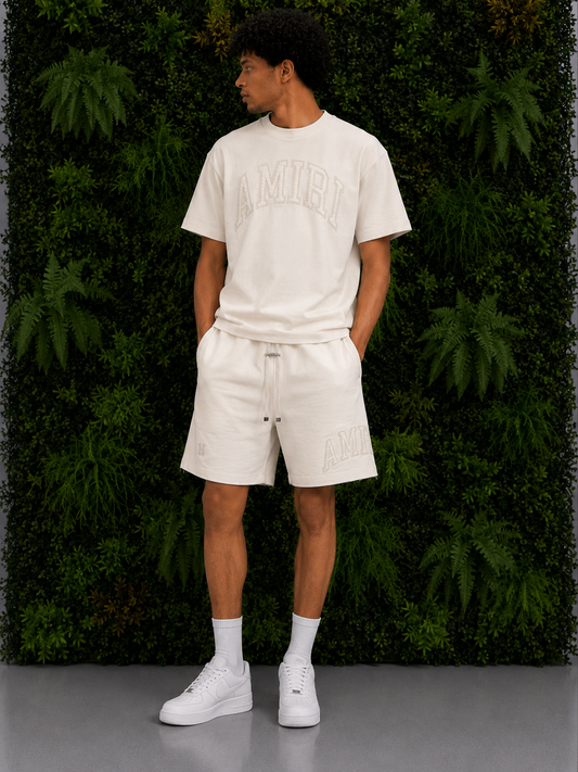 AMIRI Co-ord Logo White