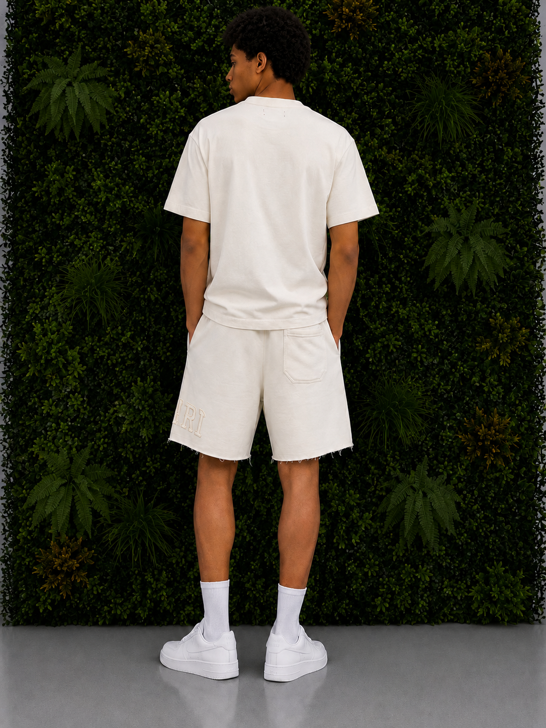 AMIRI Co-ord Logo White