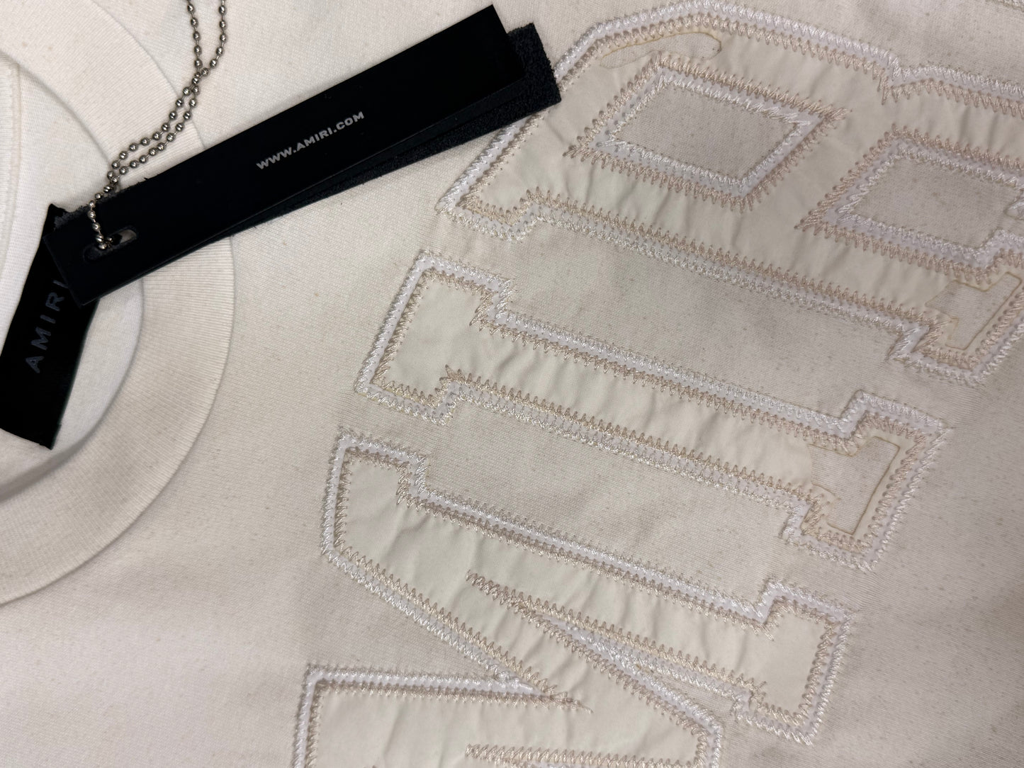 AMIRI Co-ord Logo White