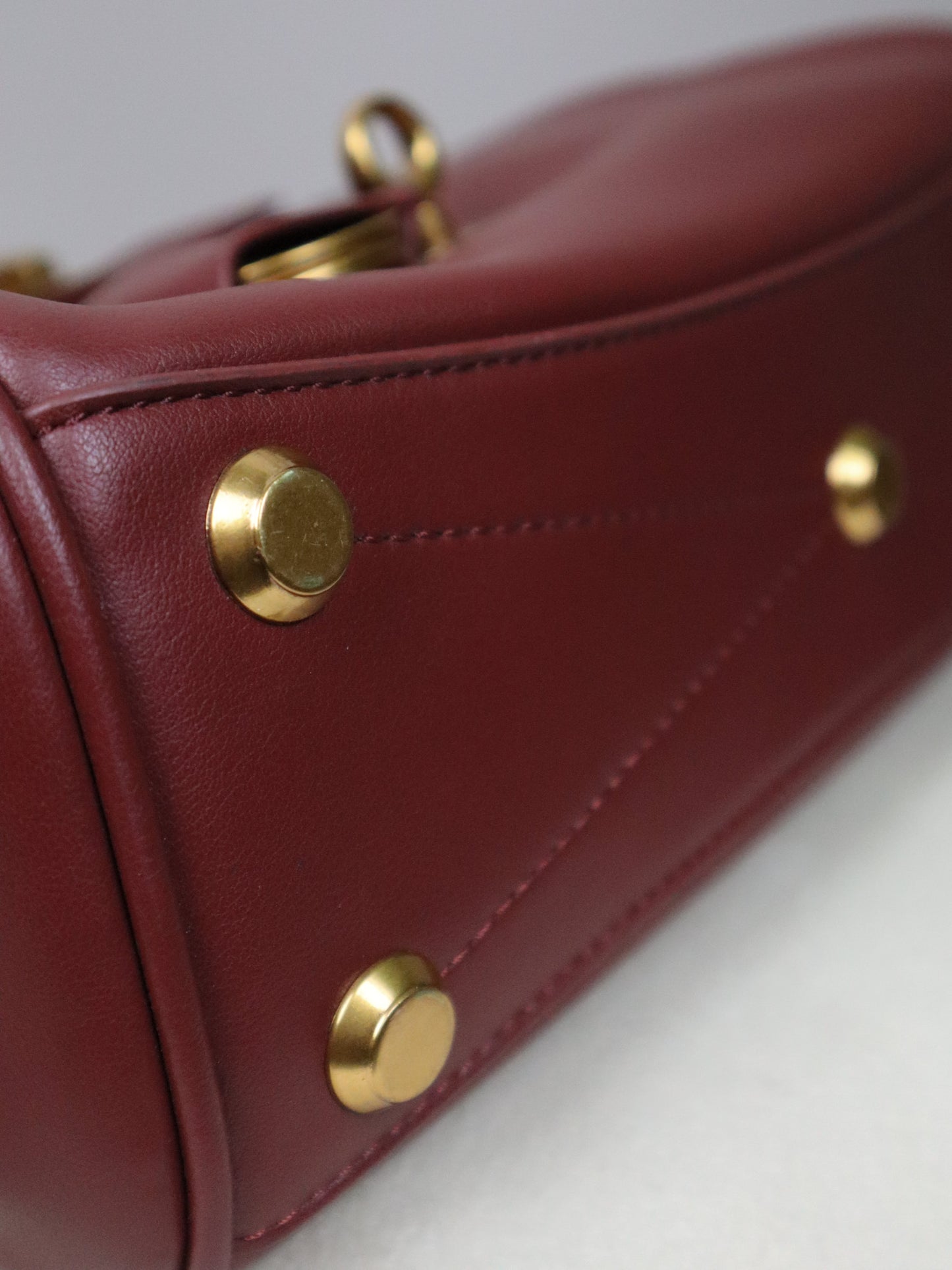 BALENCIAGA Borsa Bel Air mini Shoulder bordeaux