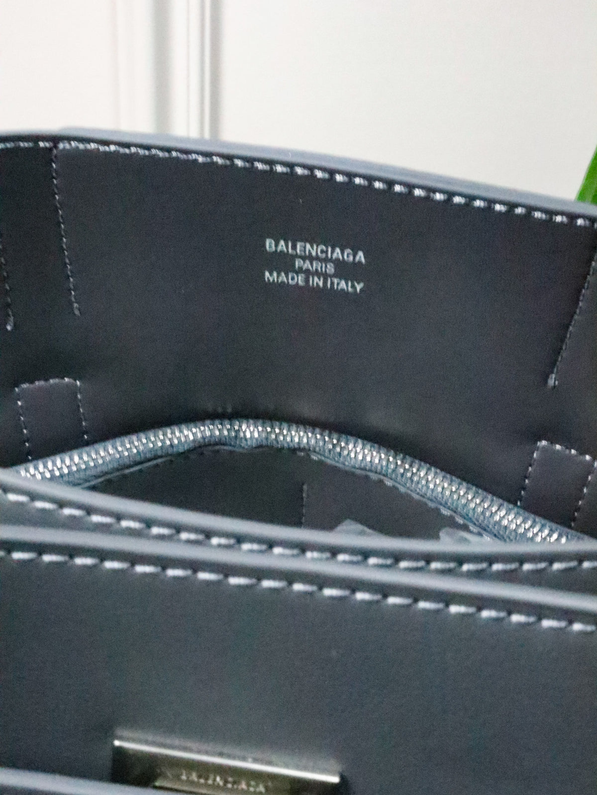 BALENCIAGA Borsa Bel Air mini Shoulder grigio antracite