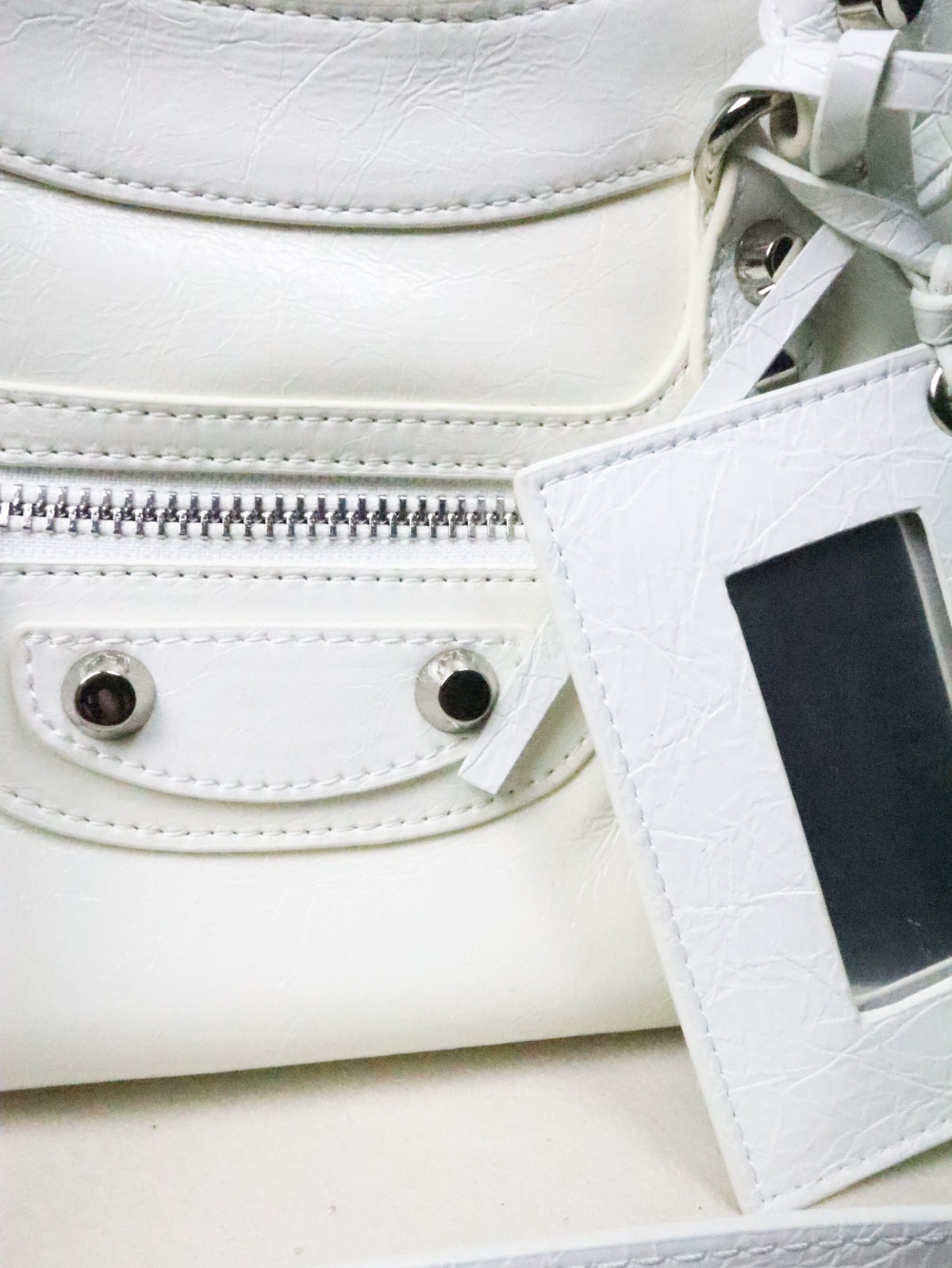 BALENCIAGA Borsa City Bag bianca