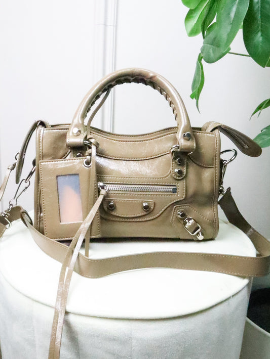 BALENCIAGA Borsa City beige