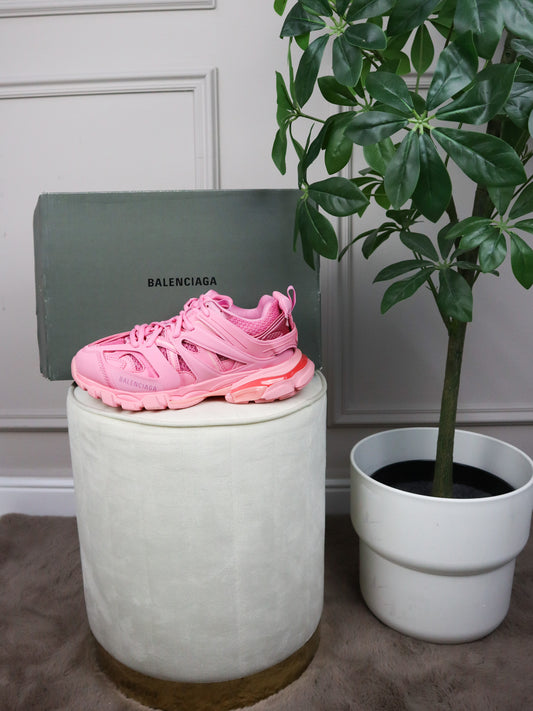 BALENCIAGA Sneakers track in poliuretano rosa