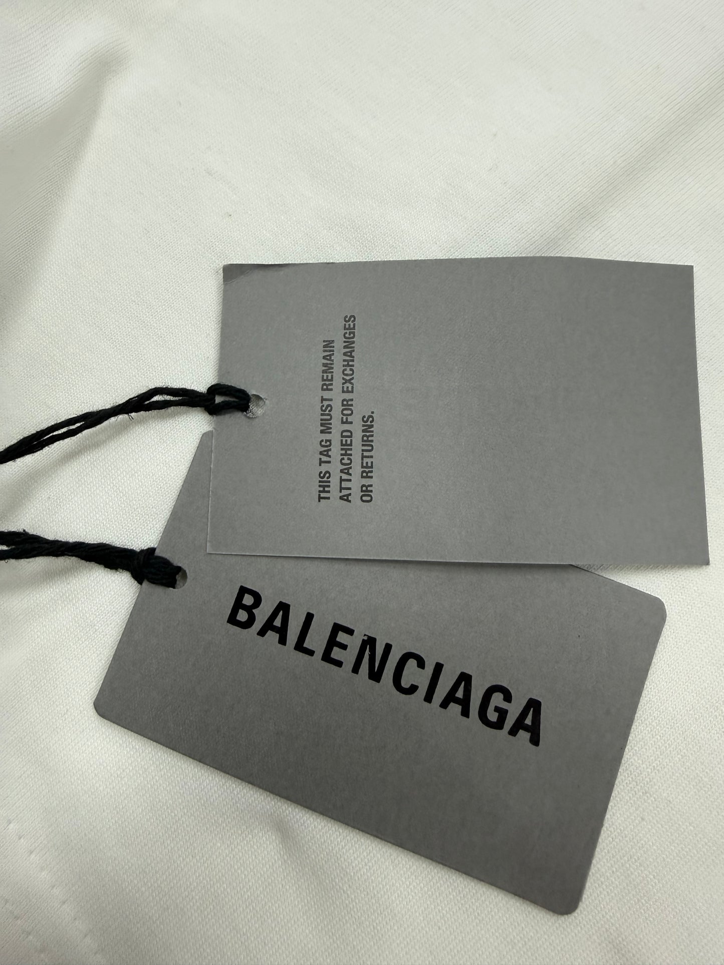 BALENCIAGA T-shirt Logo Medium Fit beige