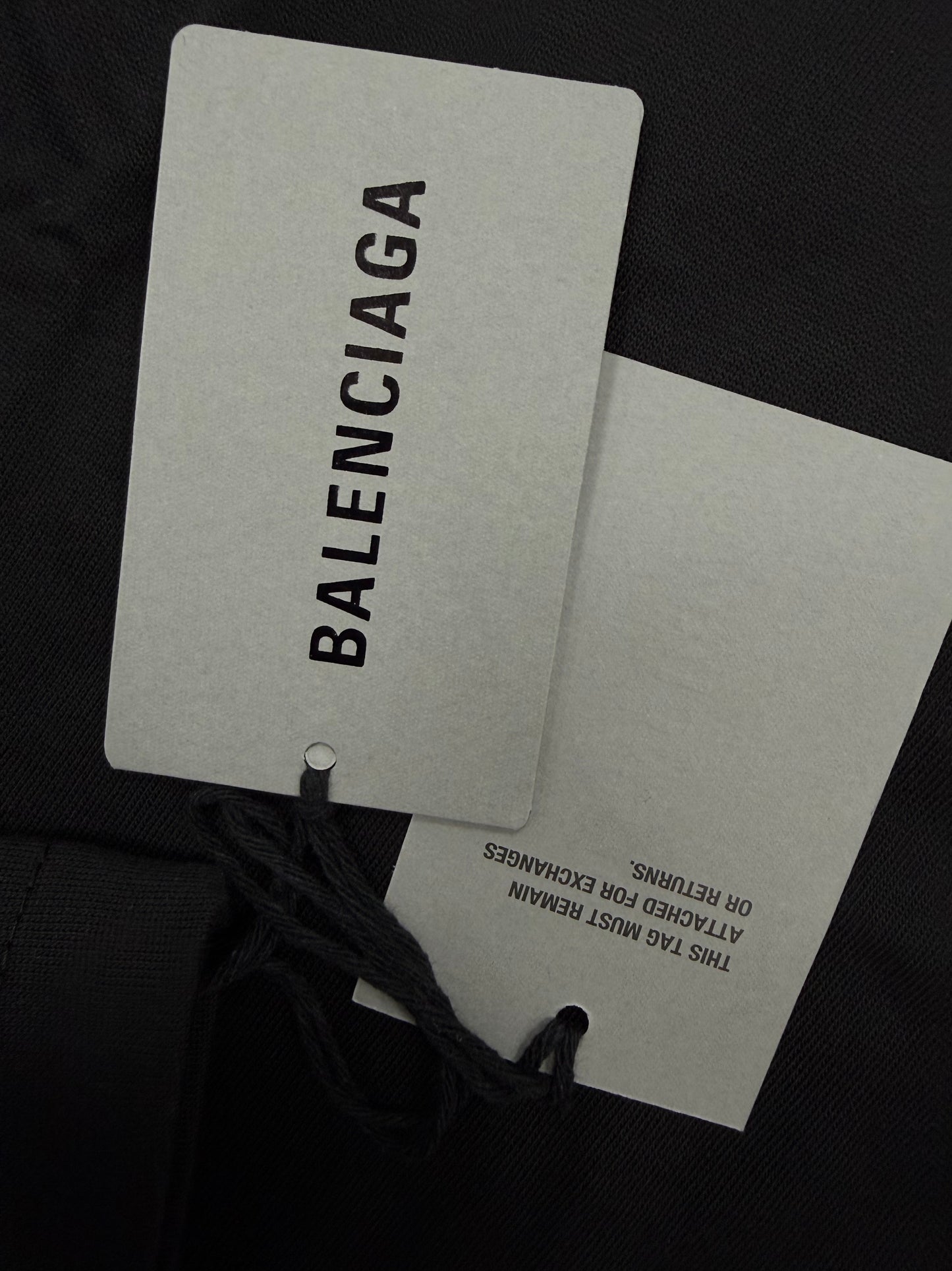BALENCIAGA T-shirt Logo Medium Fit nera
