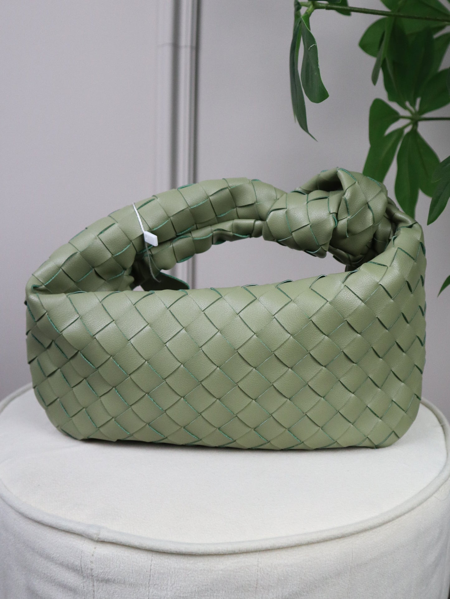 BOTTEGA VENETA Borsa Mini Jodie in pelle verde