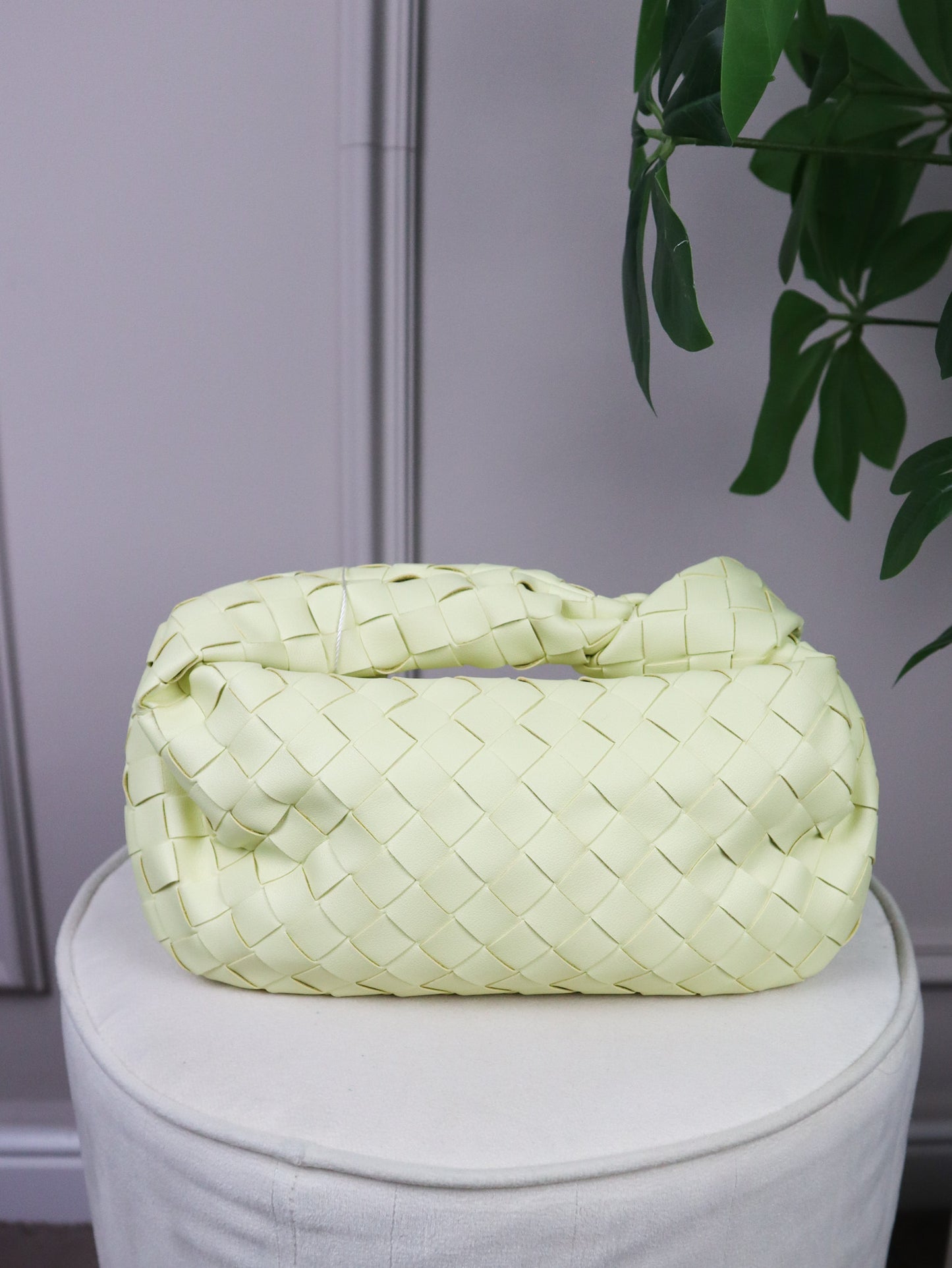 BOTTEGA VENETA Borsa Mini Jodie in pelle verde mela