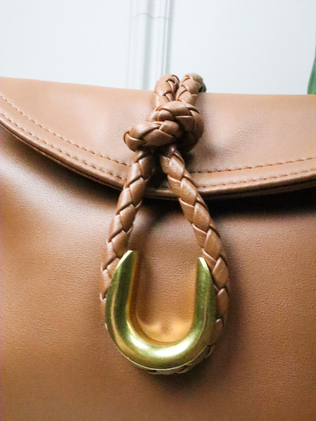 BOTTEGA VENETA Borsa Vintage Knot Shoulder marrone