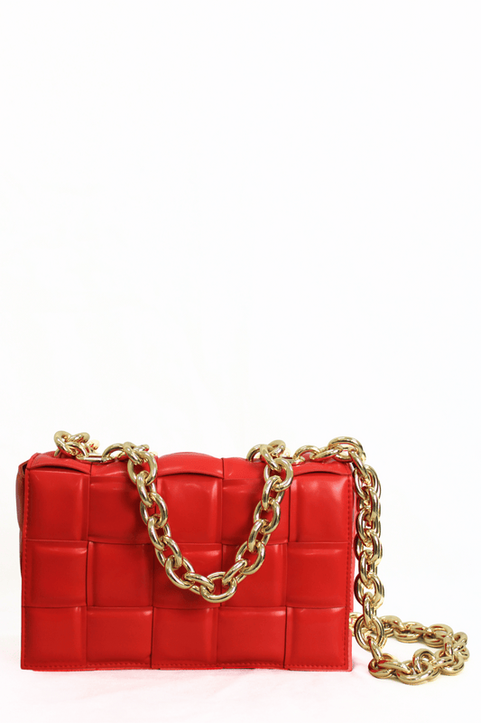 BOTTEGA VENETA Borsa a tracolla chain cassette arancio