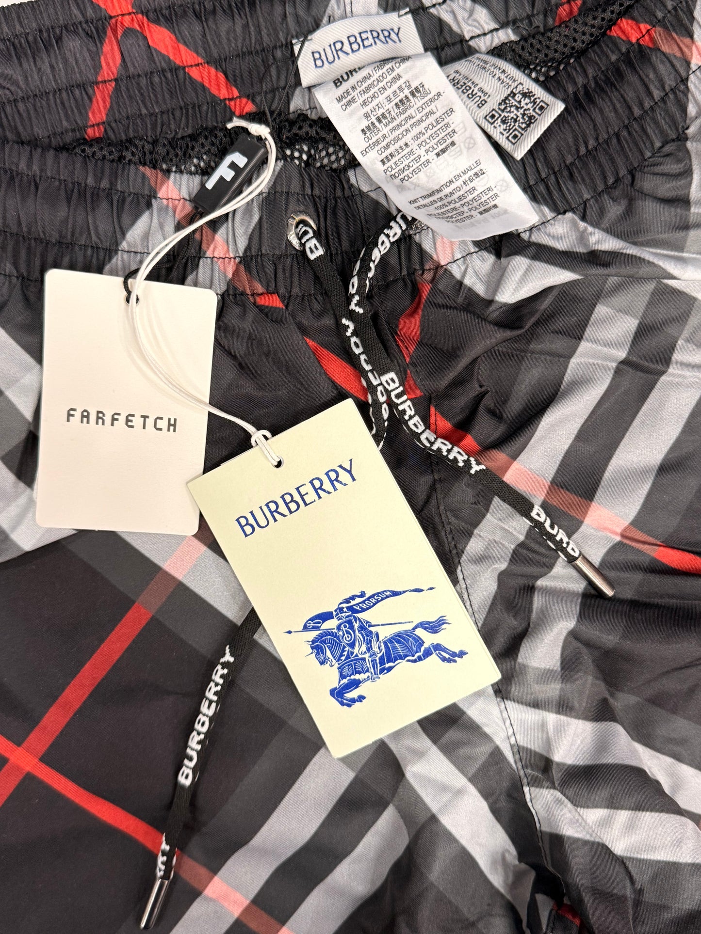BURBERRY Costume Check Print