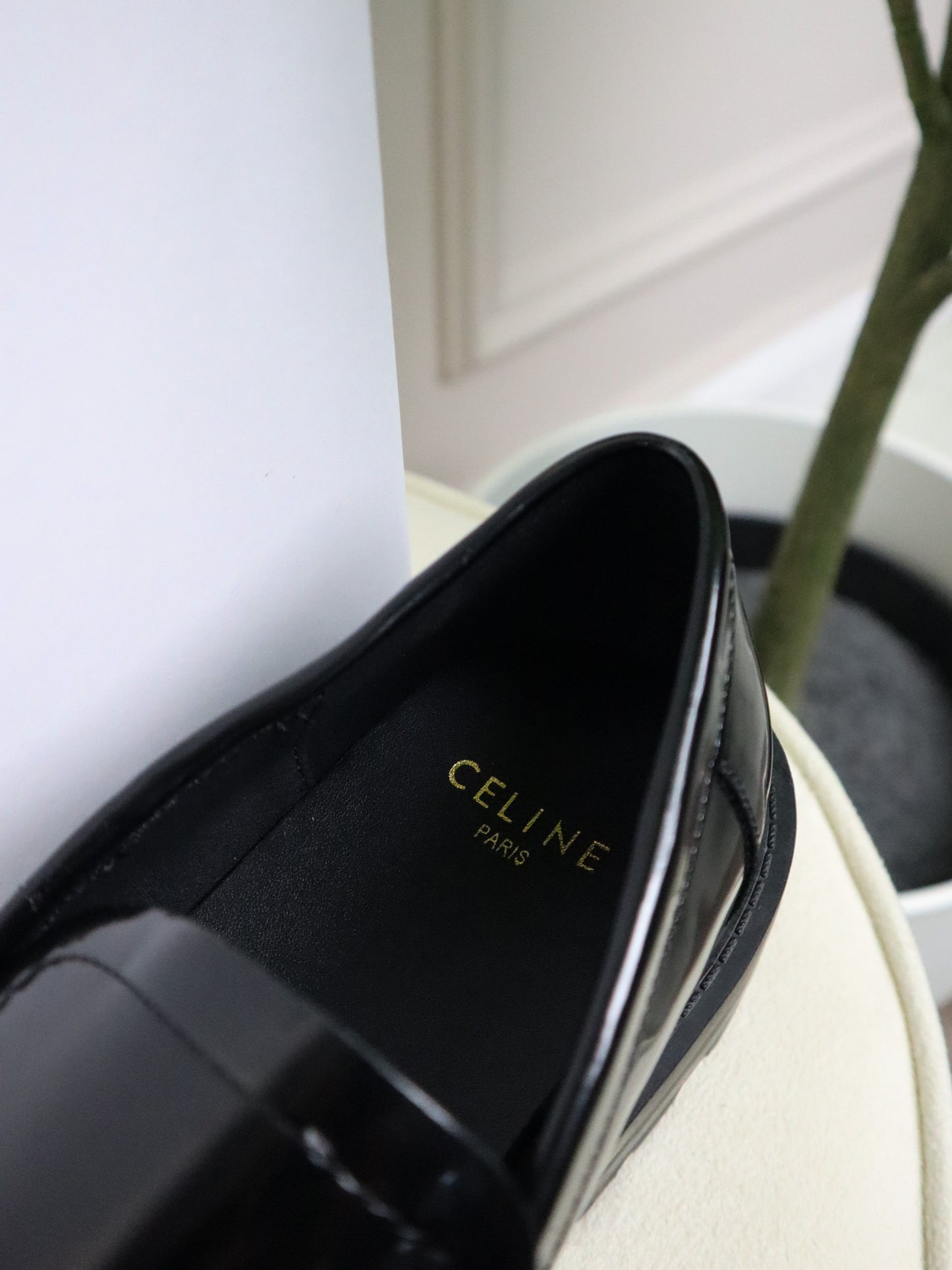 CELINE Mocassino nero