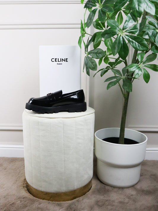 CELINE Mocassino nero