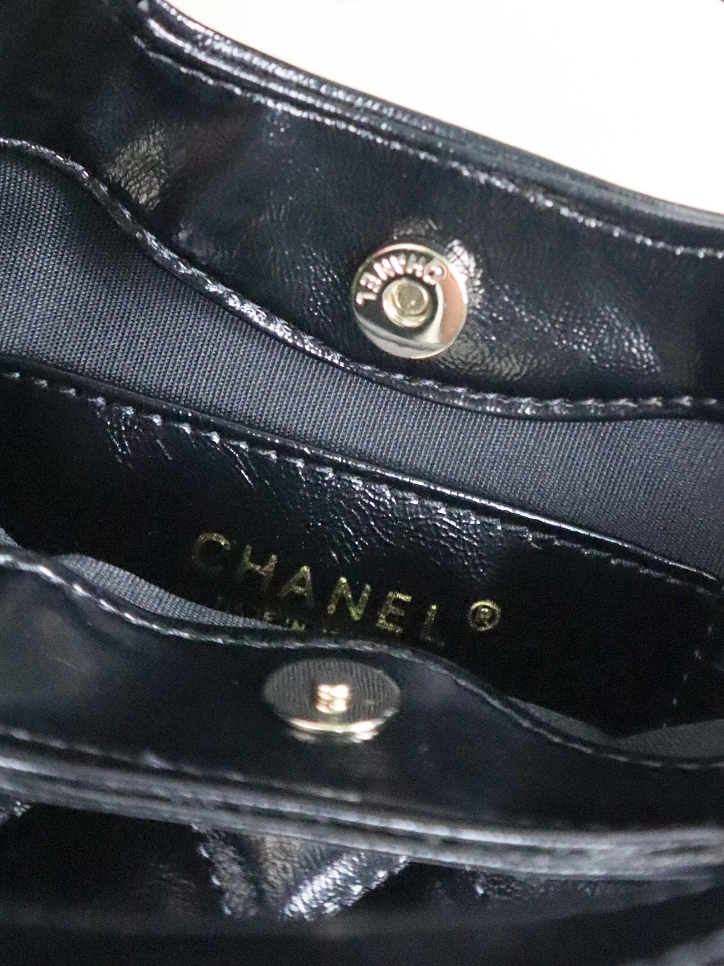 CHANEL Borsa Nano a spalla bianca