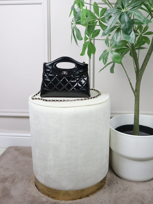 CHANEL Borsa Nano a spalla nera