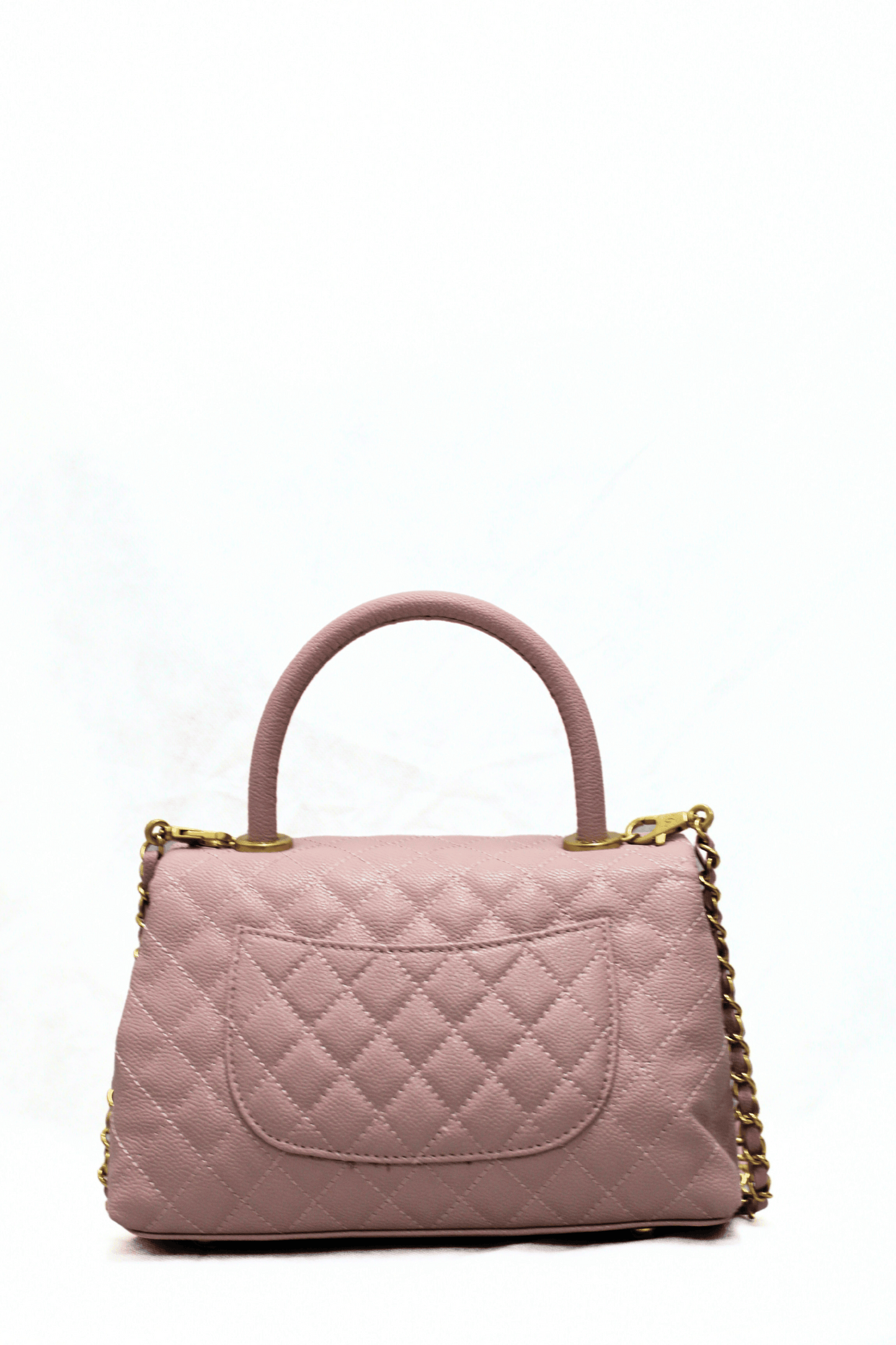 CHANEL Borsa caviar rosa