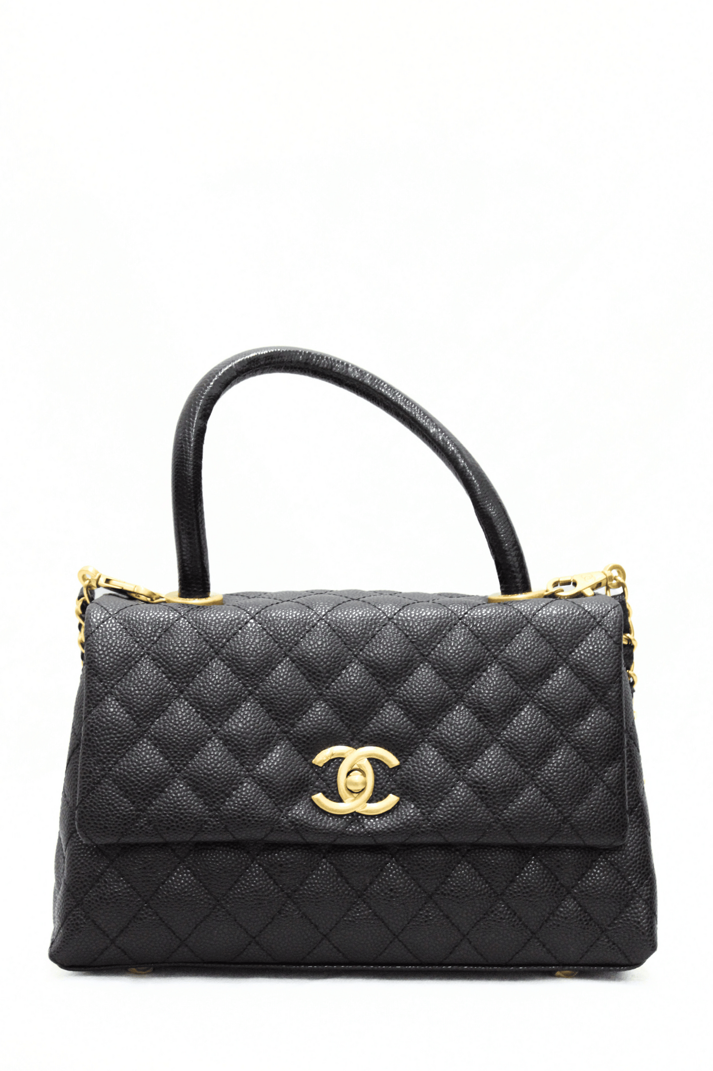 CHANEL Borsa caviar nera