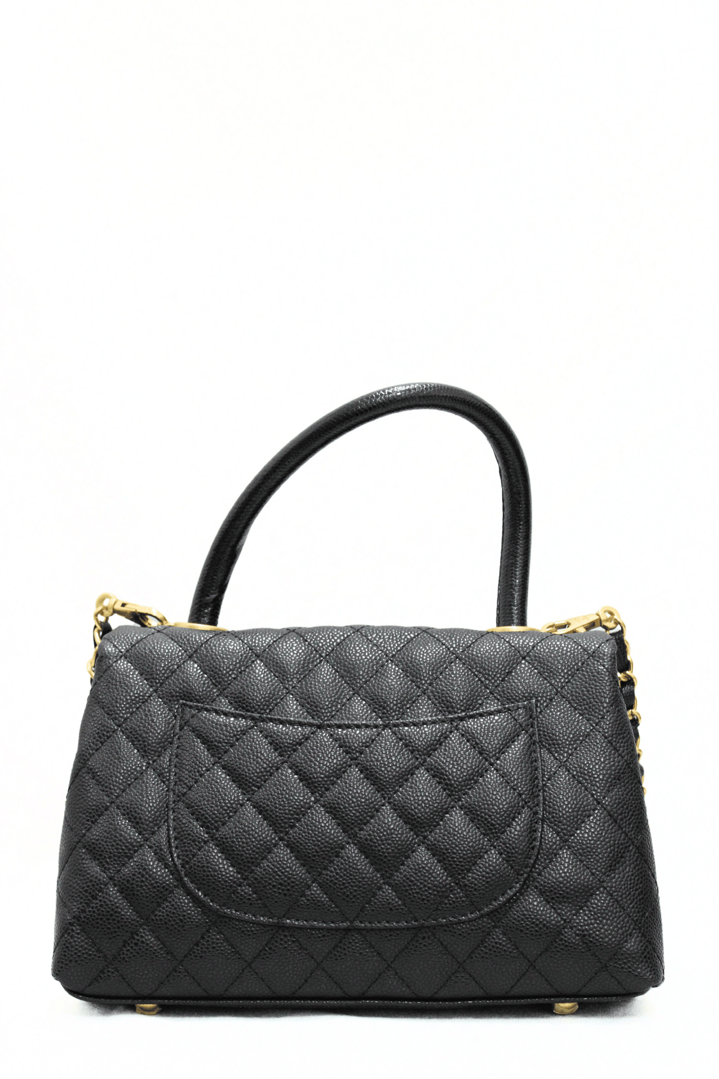 CHANEL Borsa caviar nera