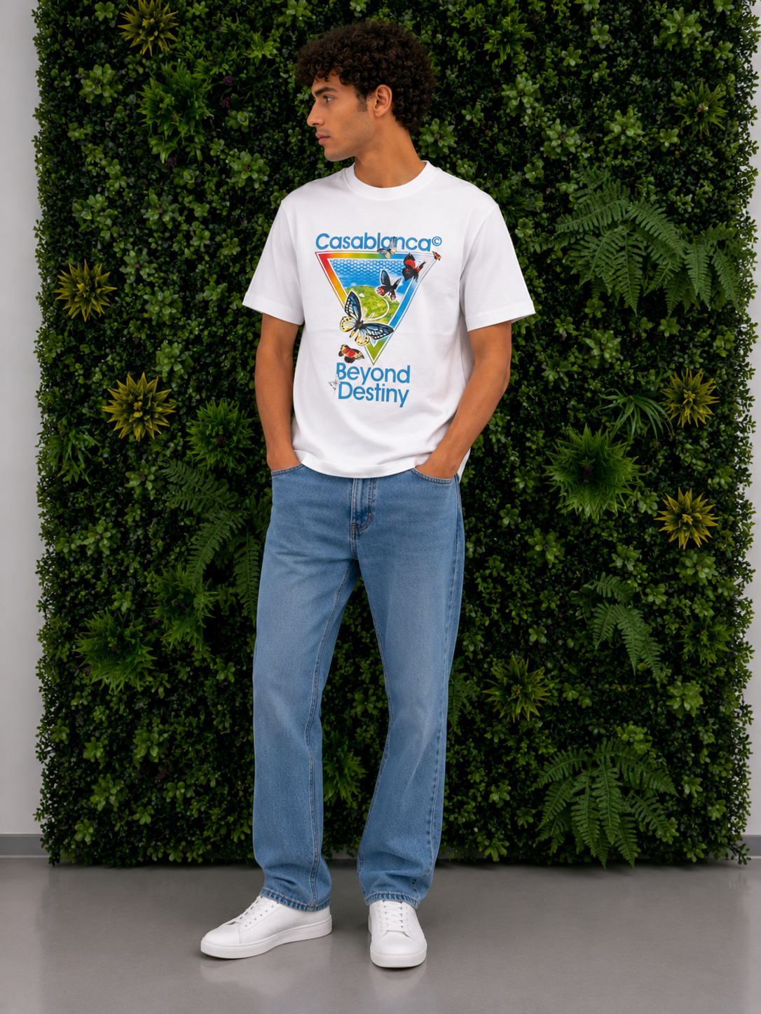 CASABLANCA T-Shirt Destiny Graphic