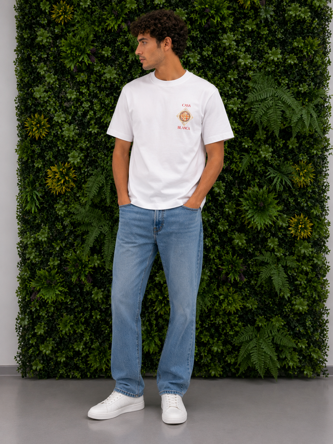 CASABLANCA T-Shirt Vinyl Graphic Tee