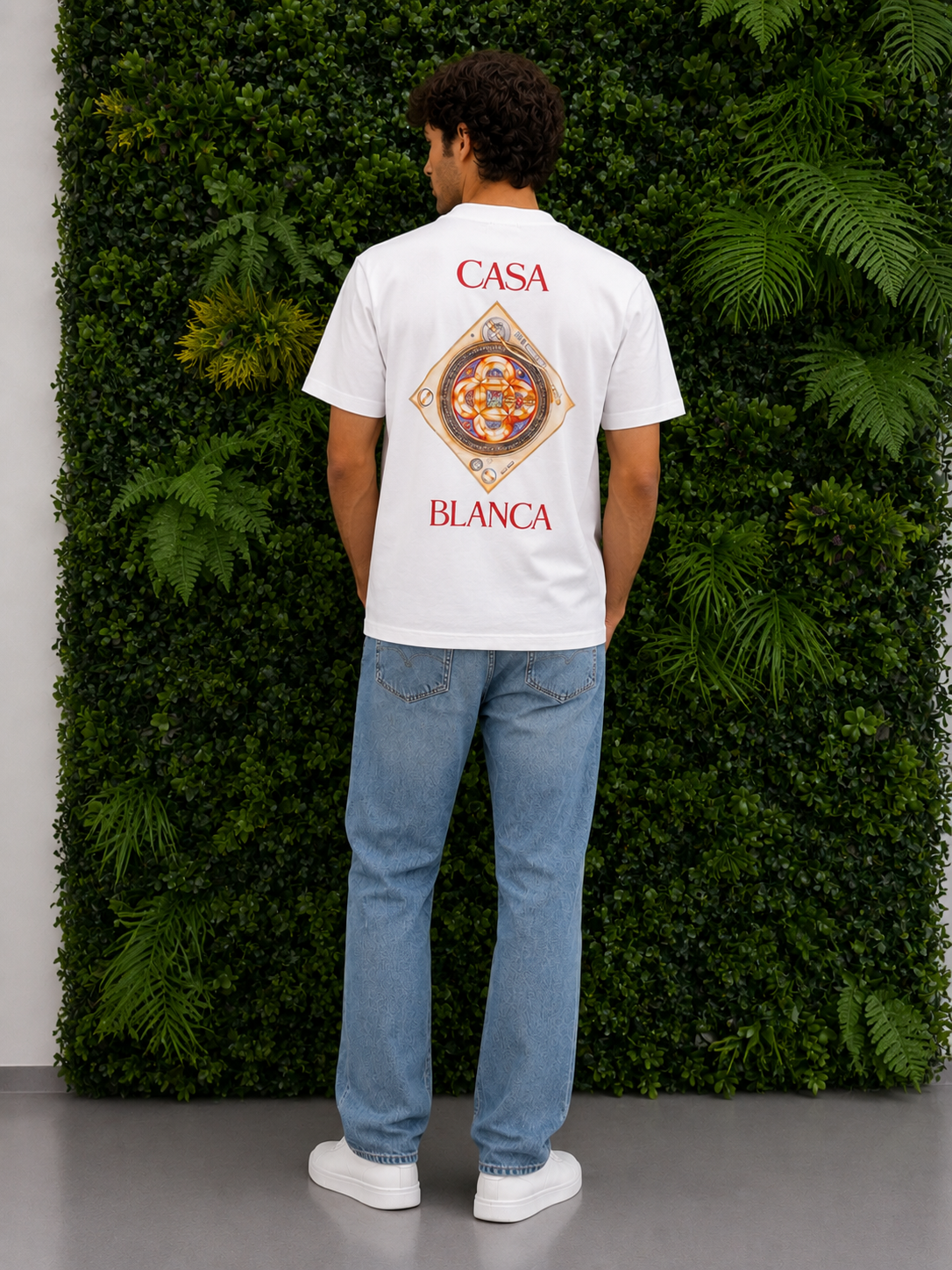 CASABLANCA T-Shirt Vinyl Graphic Tee