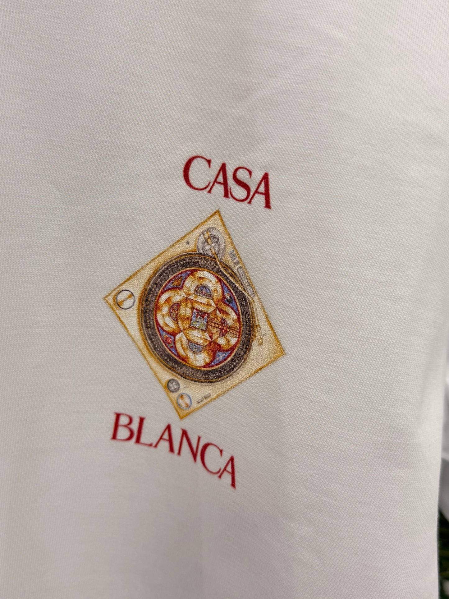 CASABLANCA T-Shirt Vinyl Graphic Tee