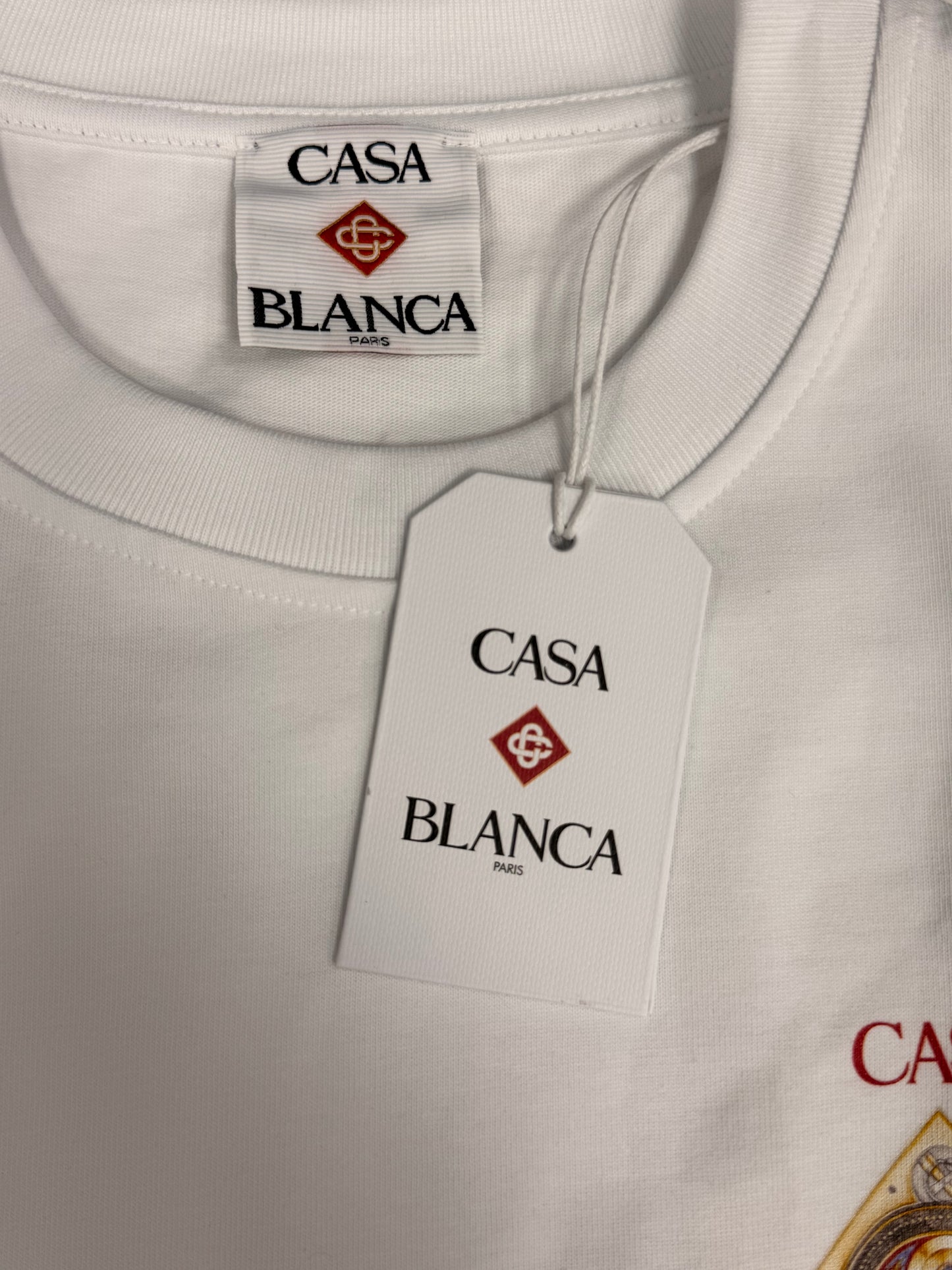 CASABLANCA T-Shirt Vinyl Graphic Tee
