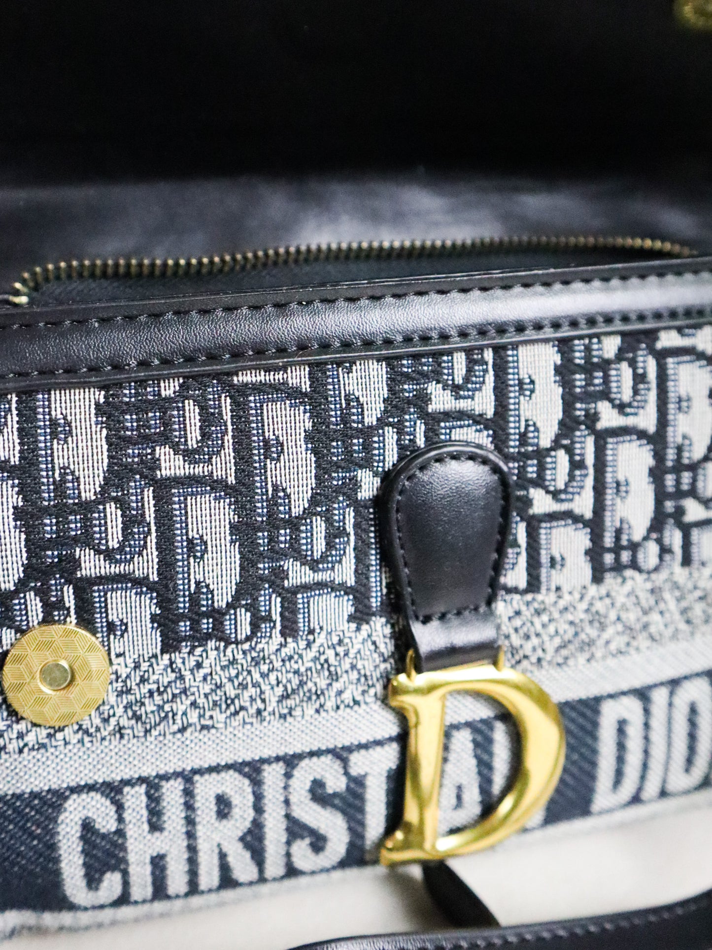 DIOR Borsa a spalla blu