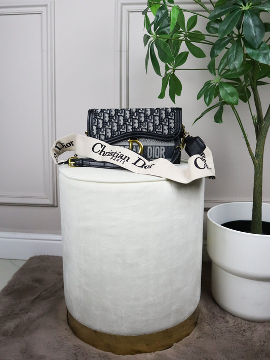 DIOR Borsa a spalla blu