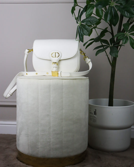 DIOR Borsa media Dior Bobby bianca