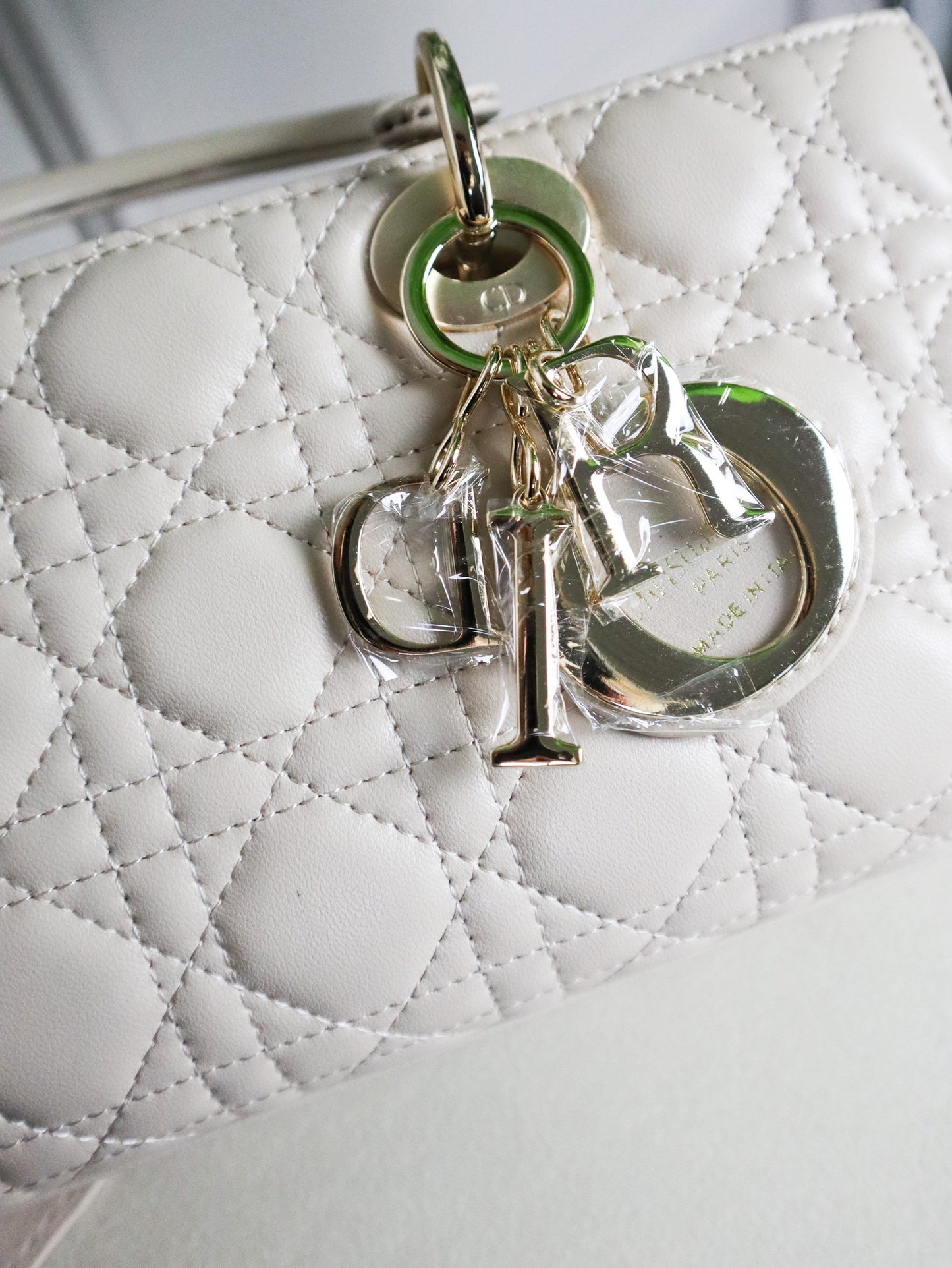 DIOR Borsa piccola Lady D-Joy beige