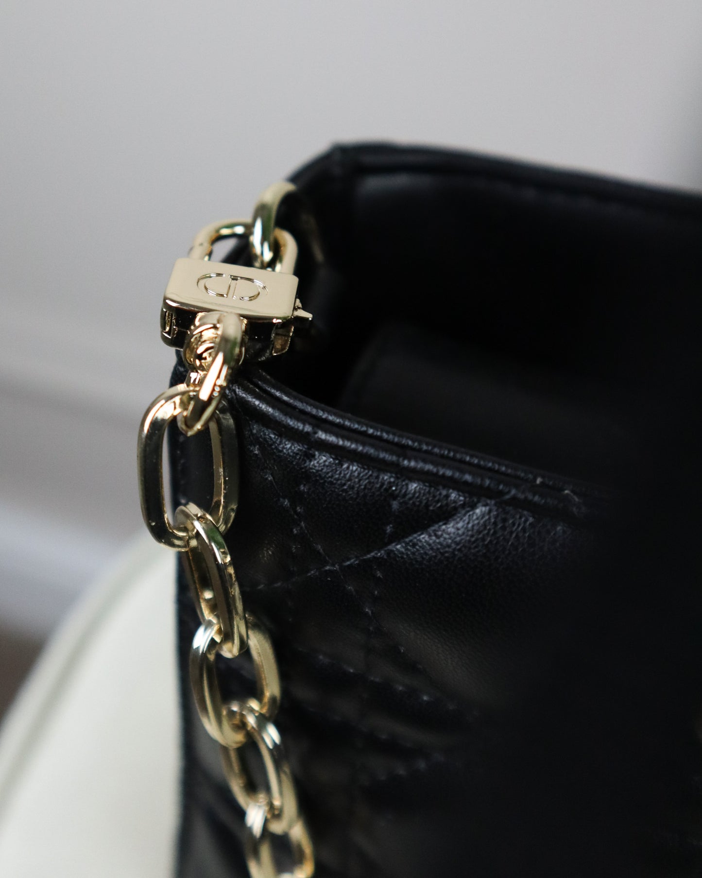 DIOR Borsa piccola Lady D-Joy nera