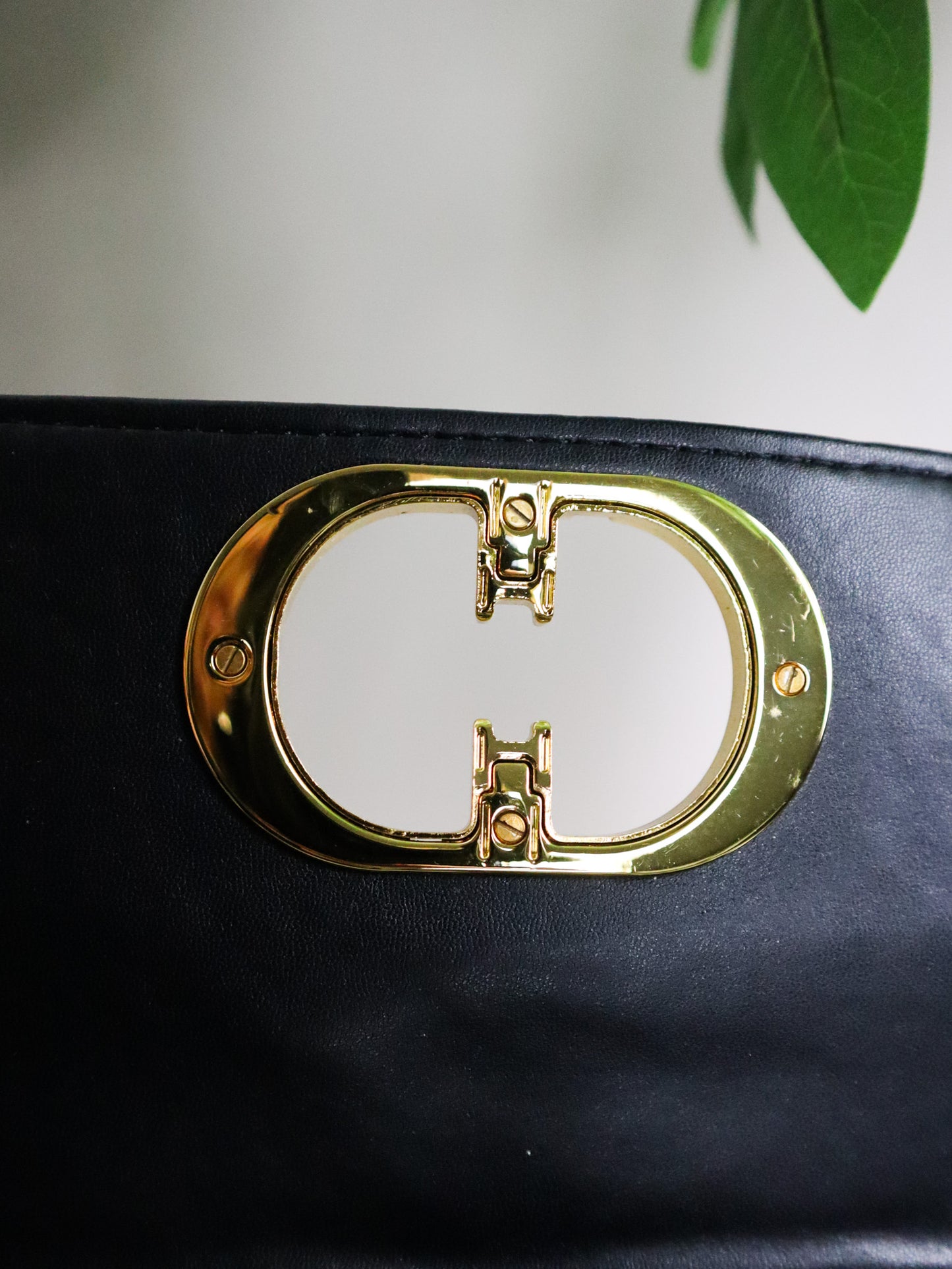 DIOR Borsa piccola Top Handle nera