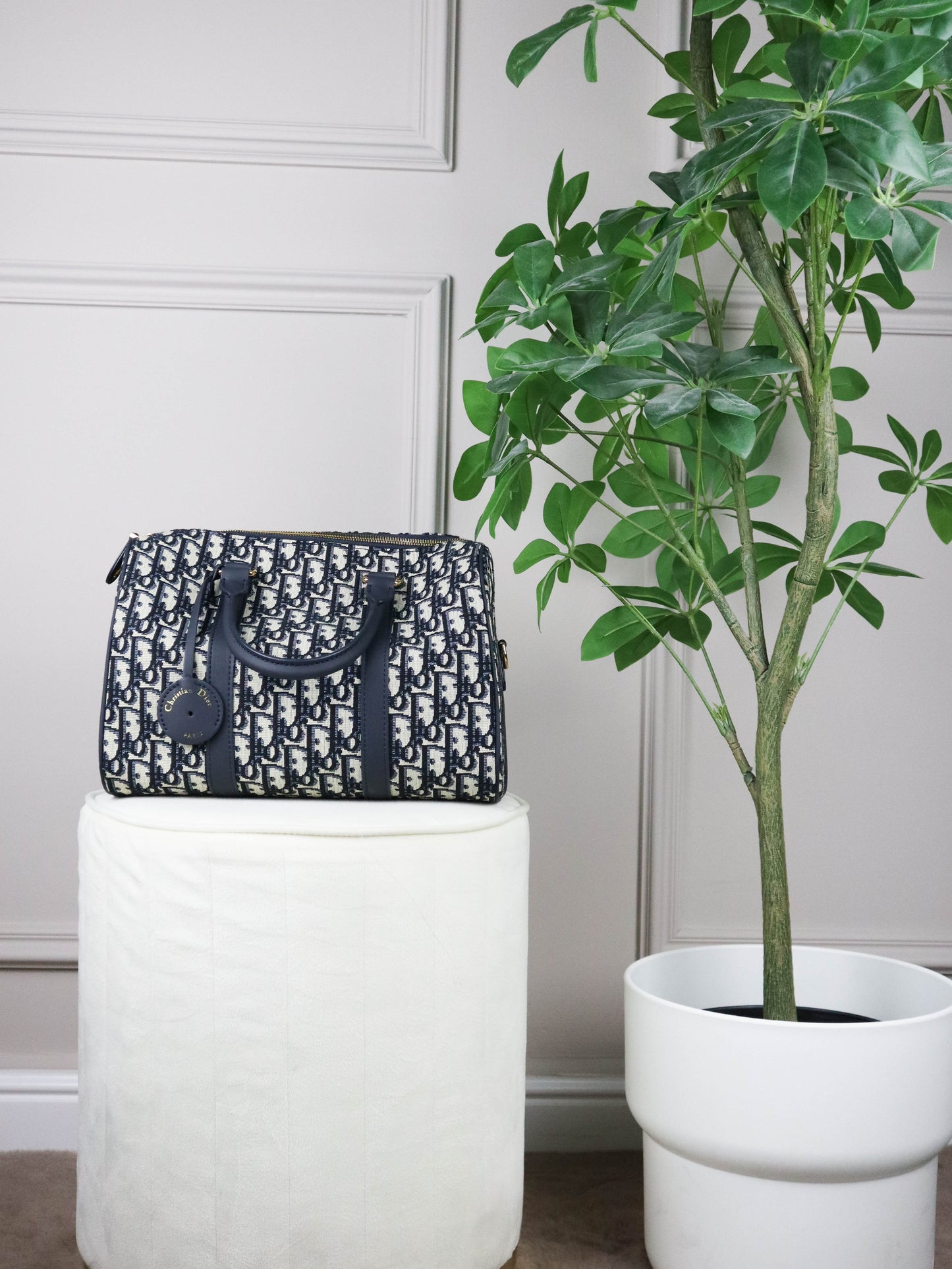 DIOR Jacquard Oblique blu