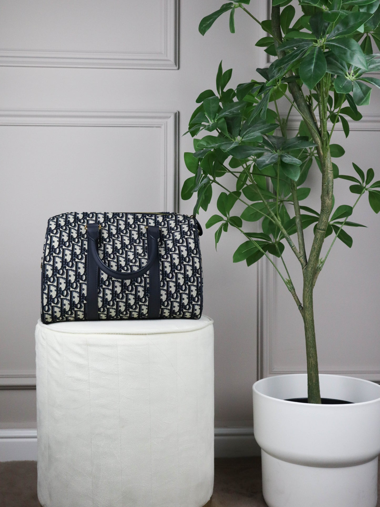 DIOR Jacquard Oblique blu