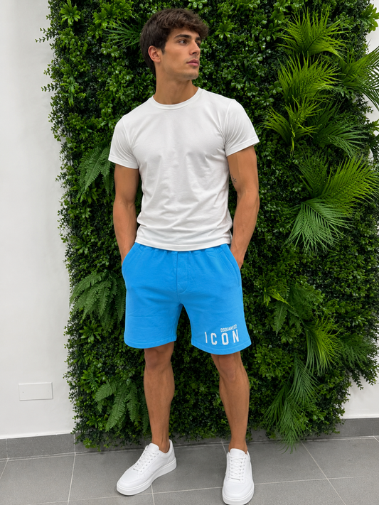 DSQUARED2 Shorts ICON Sweat celeste