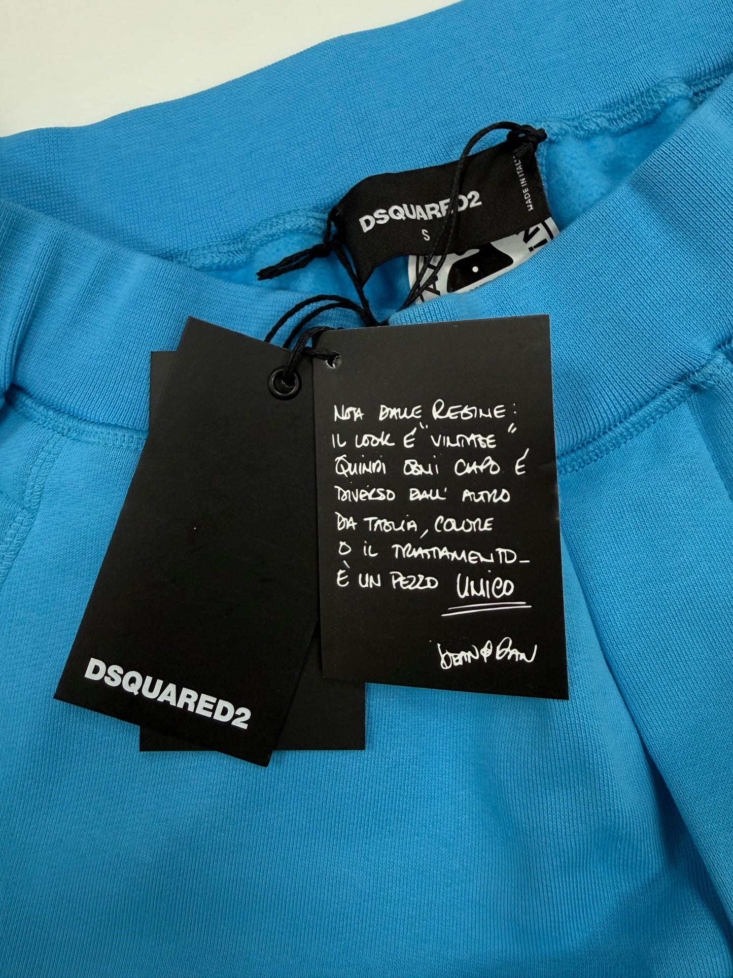 DSQUARED2 Shorts ICON Sweat celeste