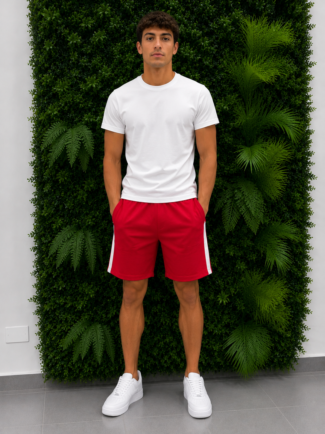 DSQUARED2 Shorts Sweat rosso